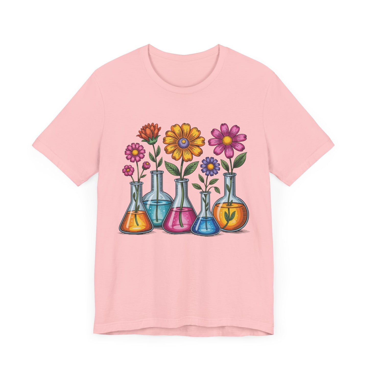 Chemistry Flower Power Shirt – Botanical Science Graphic Tee