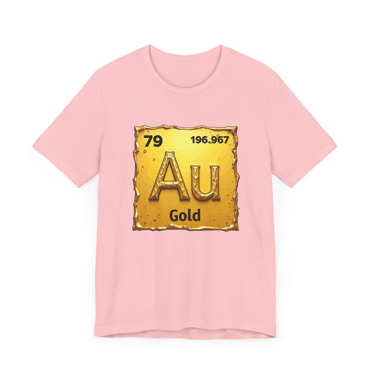 Gold Because I’m Worth It Tee, Science Glam Shirt, Chemistry Humor Tee, Periodic Table Graphic Top, Self Worth Gift