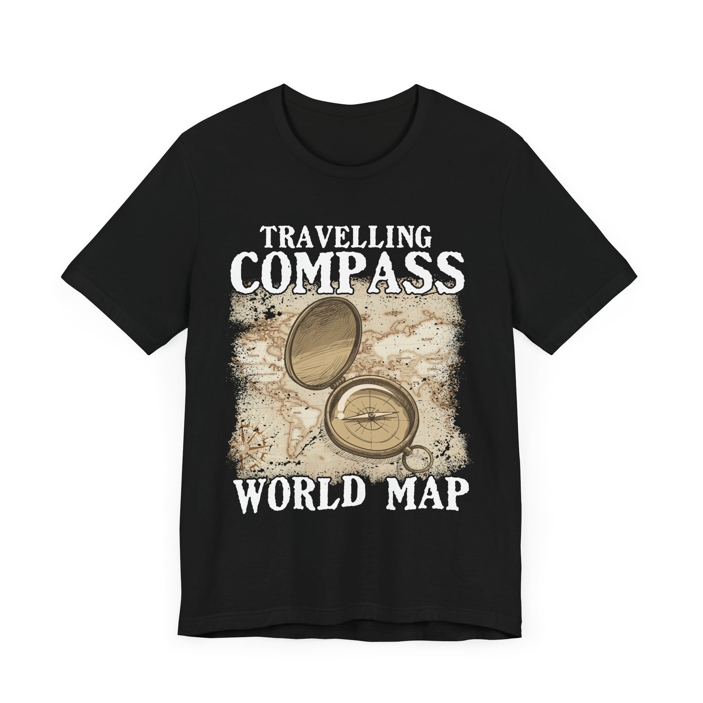Traveling Compass - Adventure & Wanderlust T-Shirt
