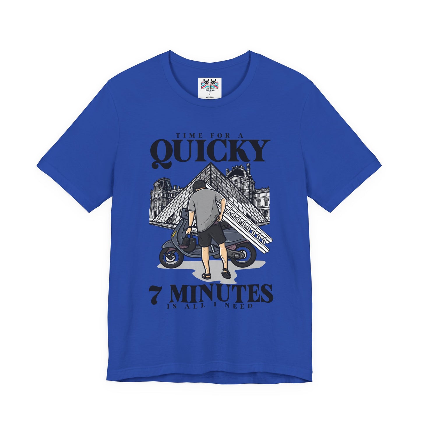 Time for a Quicky – 7 Minutes Louvre Heist T-Shirt