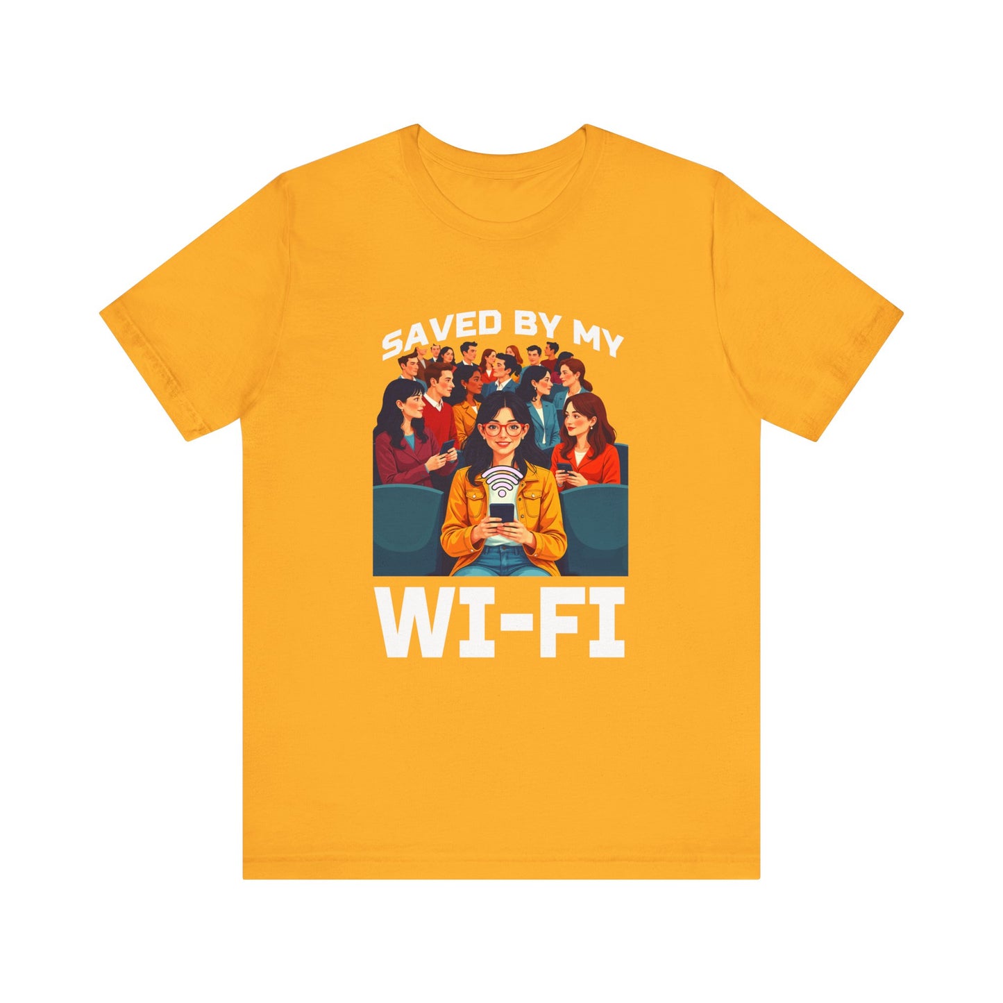 Wi Fi Over Human Connection Tee for Introverts Who Prefer Signal Strength, Streaming Peace, and the Comfort of Quiet Disconnect