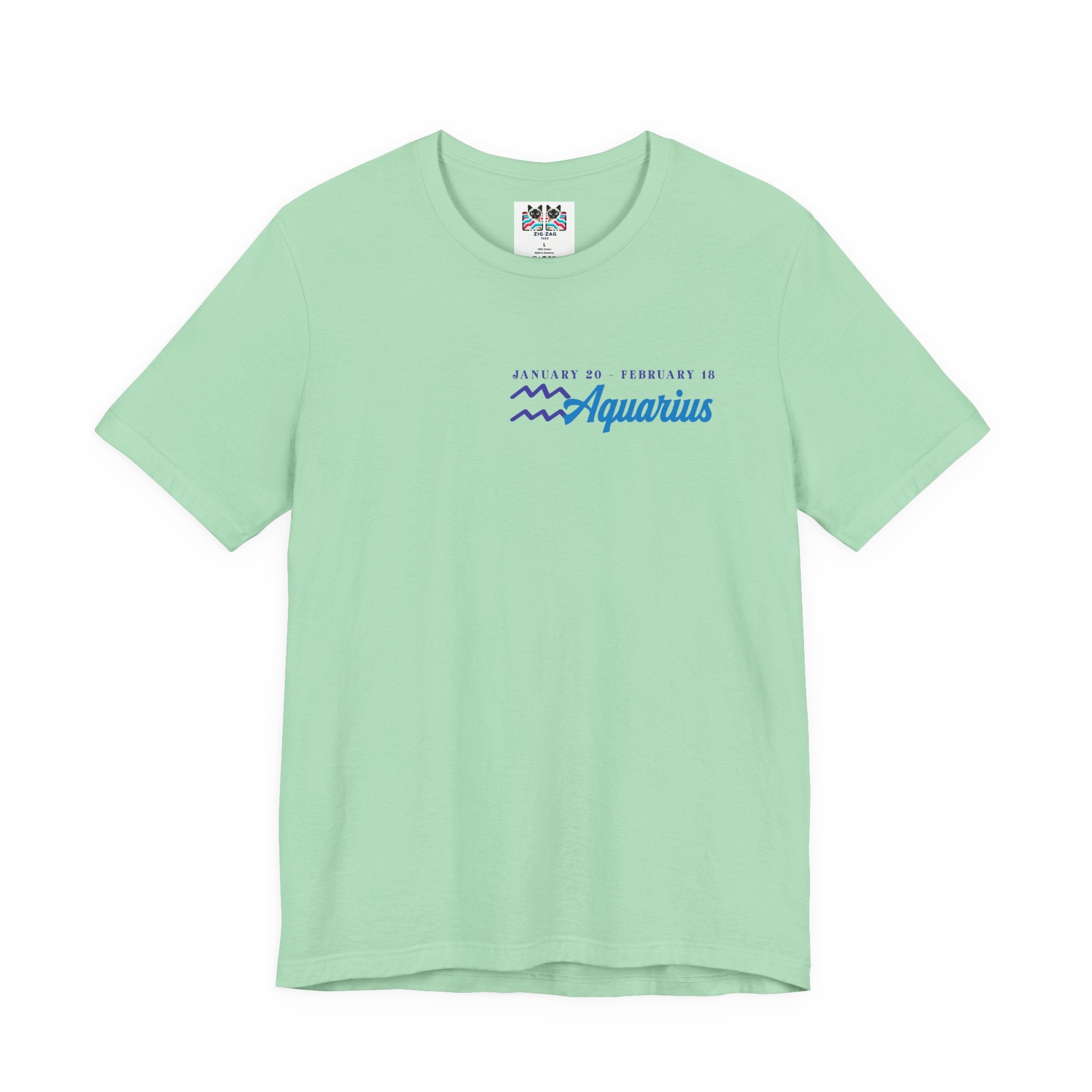 Aquarius Zodiac T-Shirt – Embrace Your Uniqueness Zodiac Wheel