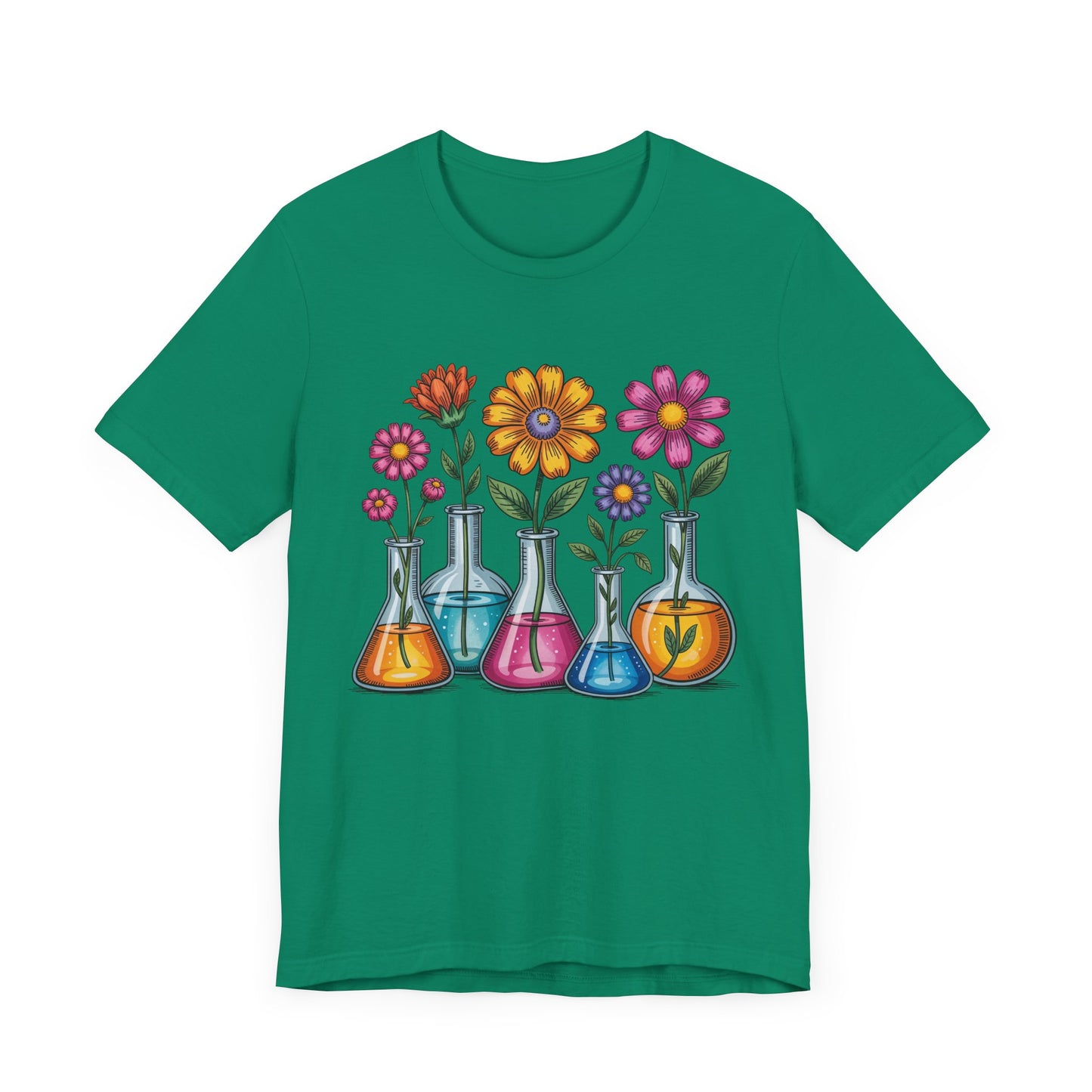 Chemistry Flower Power Shirt – Botanical Science Graphic Tee