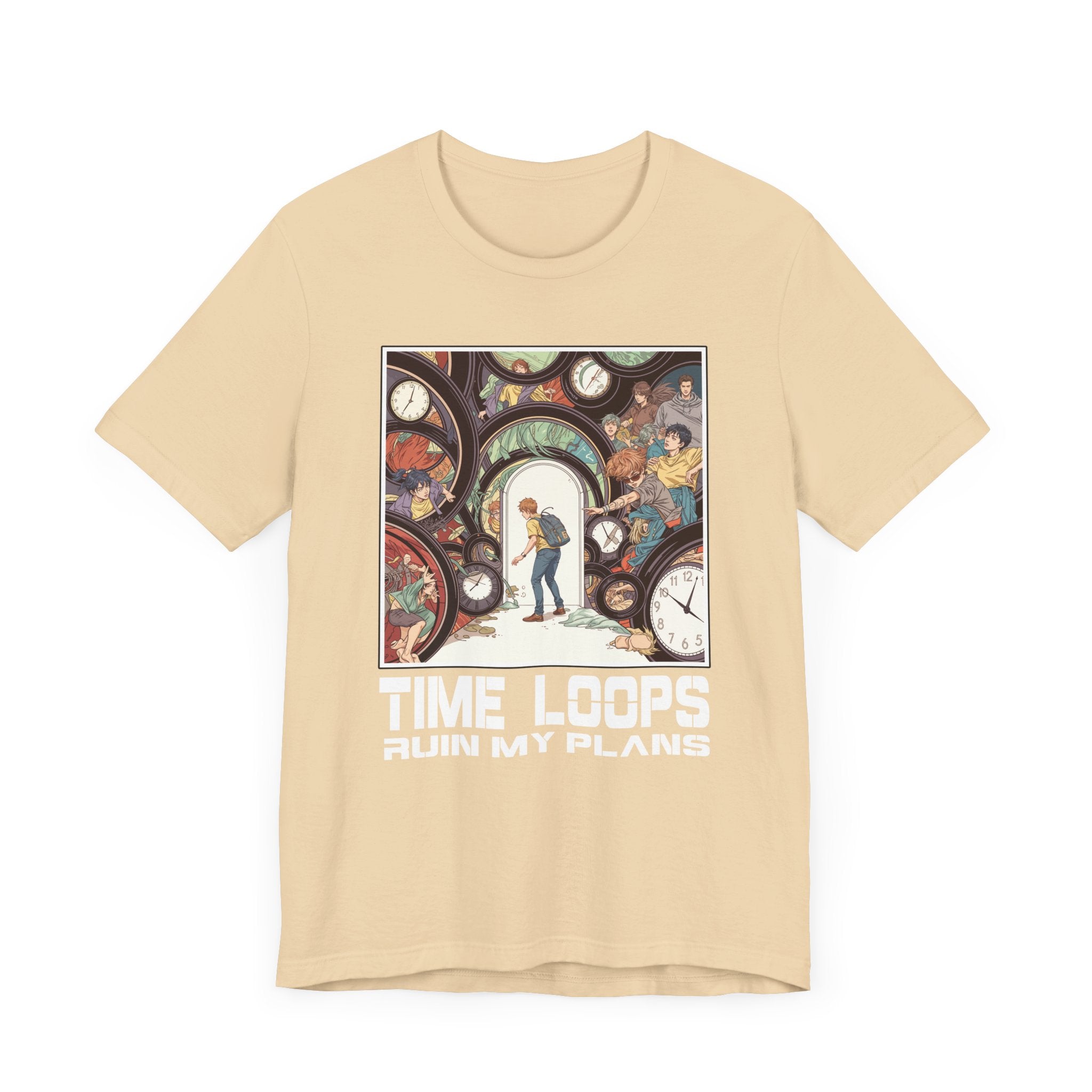 Time Loops Ruin My Plans Tee, Sci-Fi Humor Shirt, Time Travel Frustration Top, Alternate Reality Graphic Tee, Paradox Gift