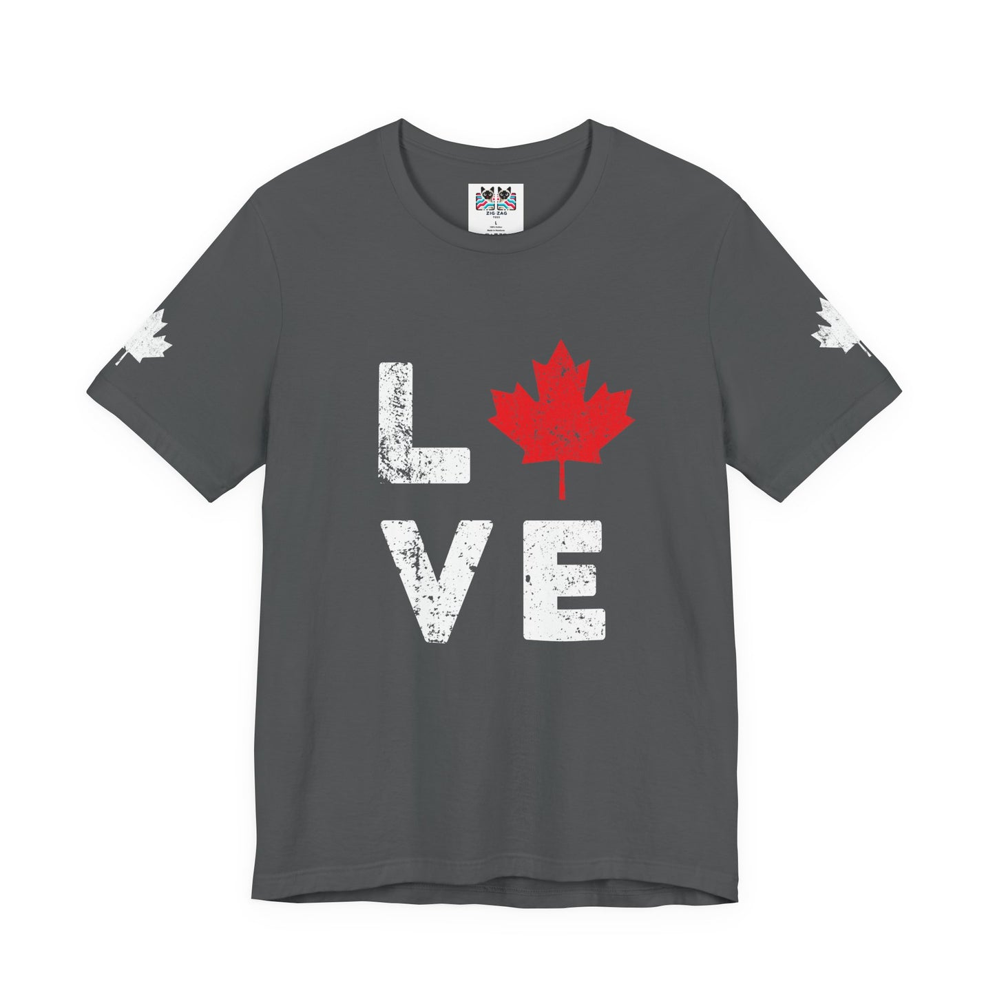 Canada Maple Leaf Love T-Shirt