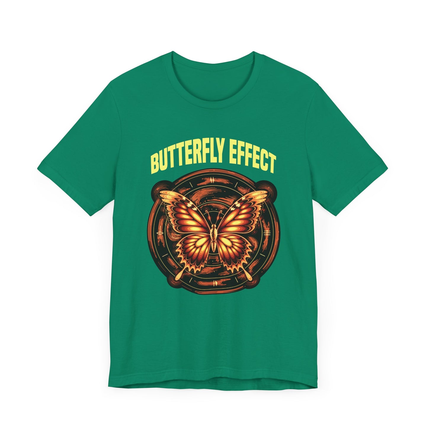 Warning Butterfly Effect Ahead Tee, Sci-Fi Chaos Shirt, Time Shift Graphic Tee, Multiverse Humor Top, Cause and Effect Gift
