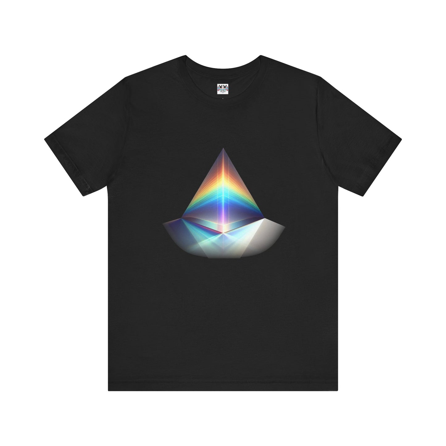 Prism Reflection Light Spectrum Art T-Shirt