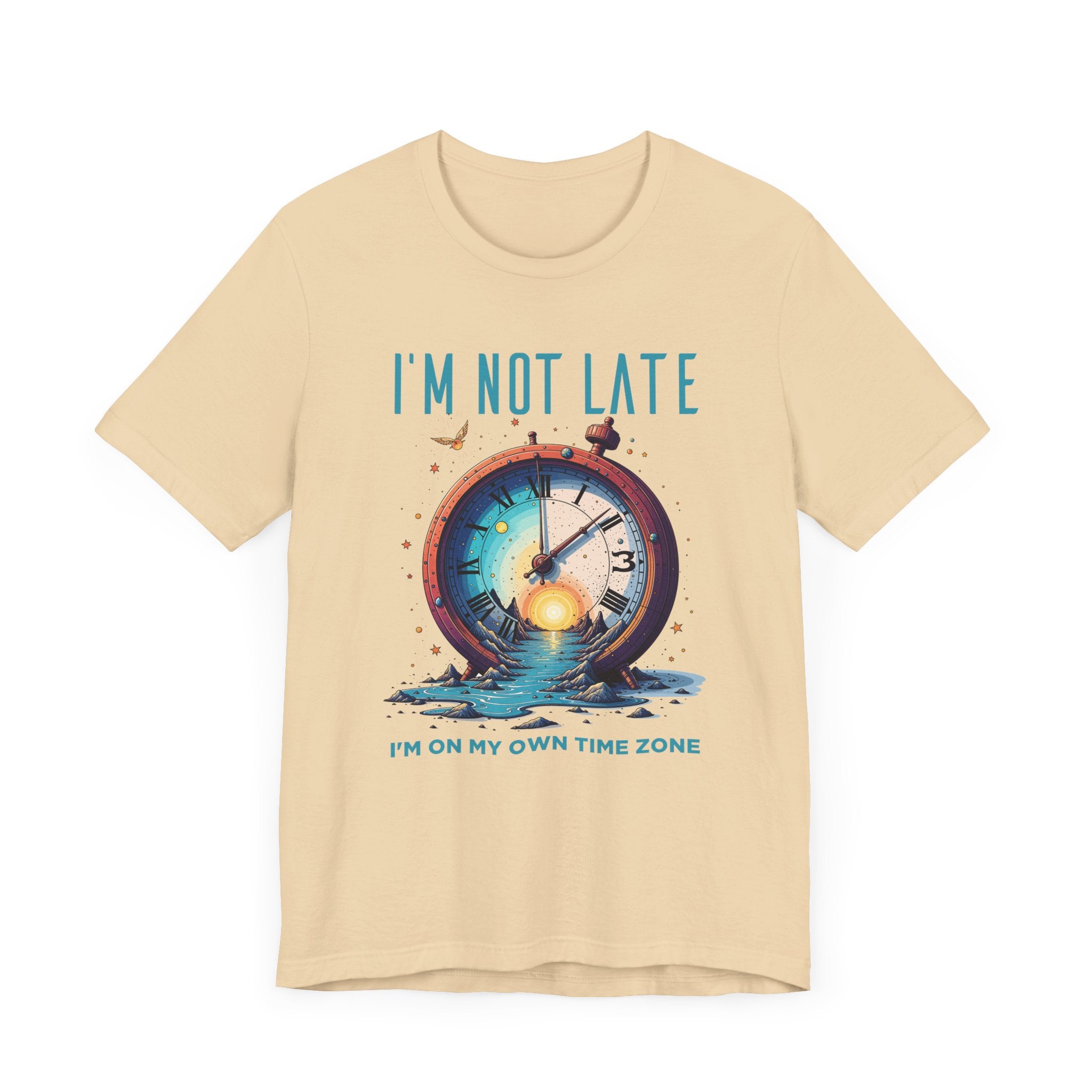 I’m Not Late I’m On My Own Time Zone Tee, Funny Punctuality Shirt, Personal Clock Humor Tee, Fashionably Late Top, Schedule Rebel Gift