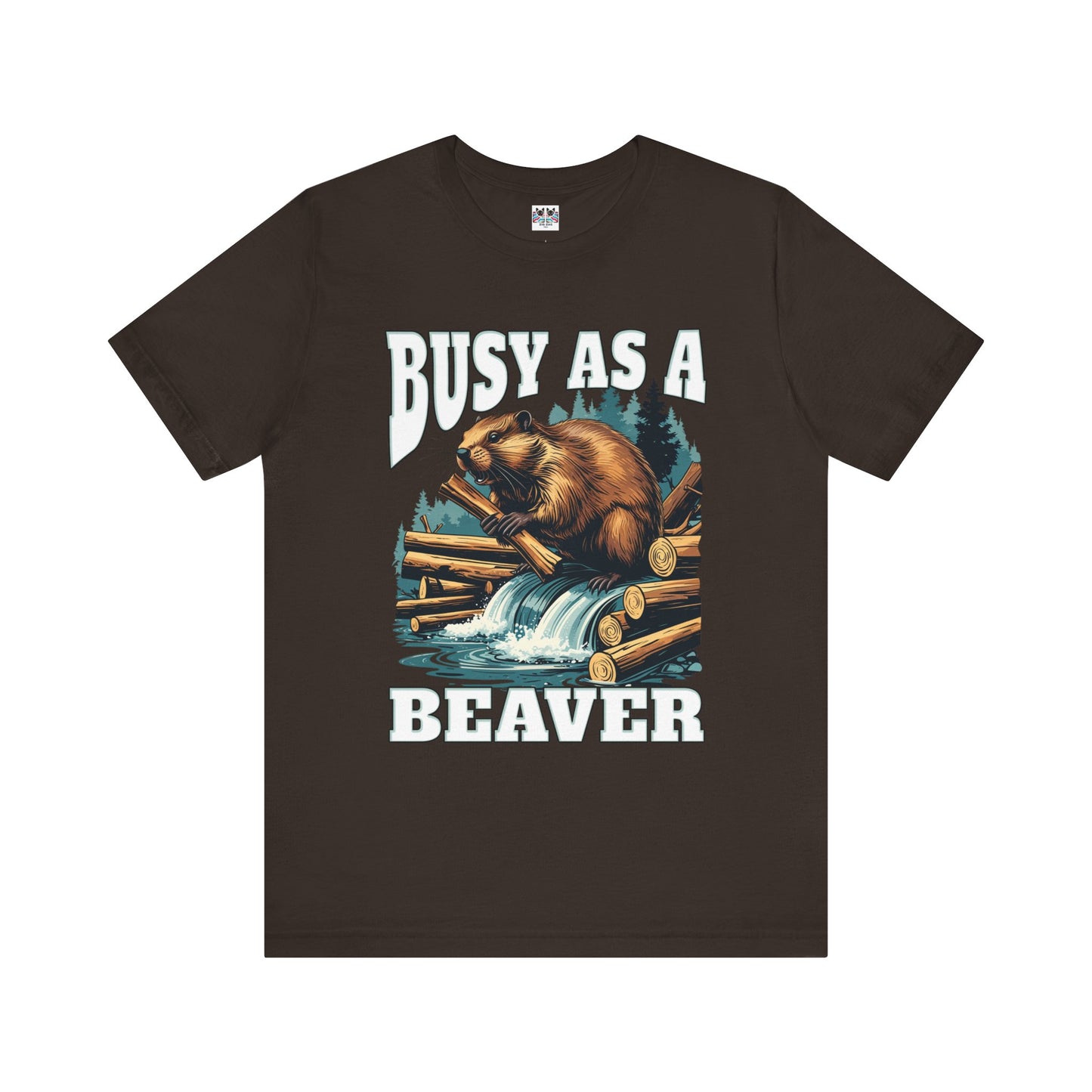 Busy as a Beaver Funny Workaholic T-Shirt