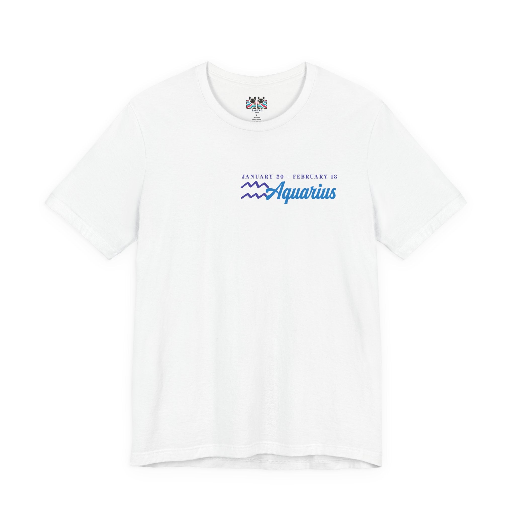 Aquarius Zodiac T-Shirt – Embrace Your Uniqueness Zodiac Wheel