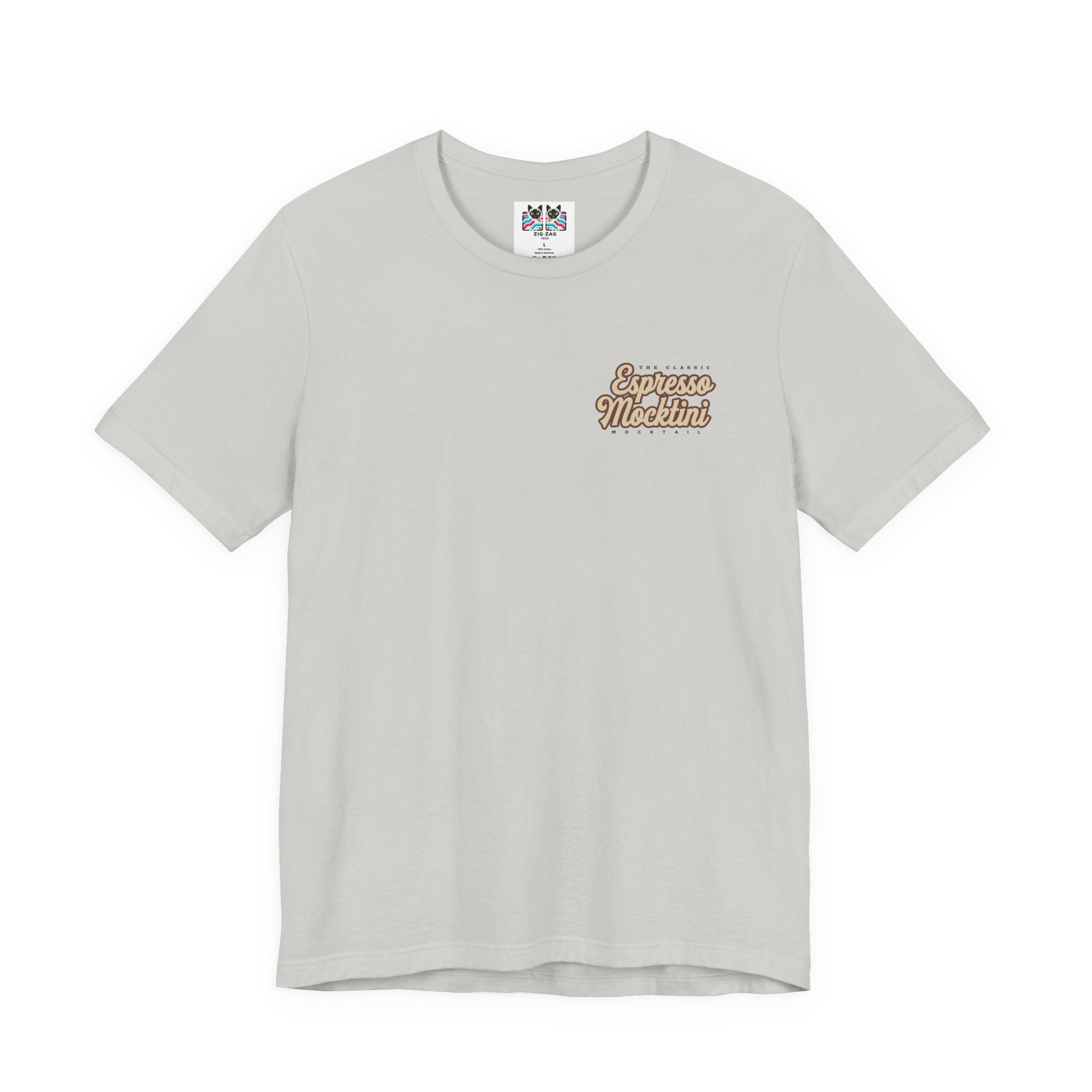 The Classic Espresso Mocktini Mocktail T-Shirt – Featuring Bold Coffee Drink Graphic