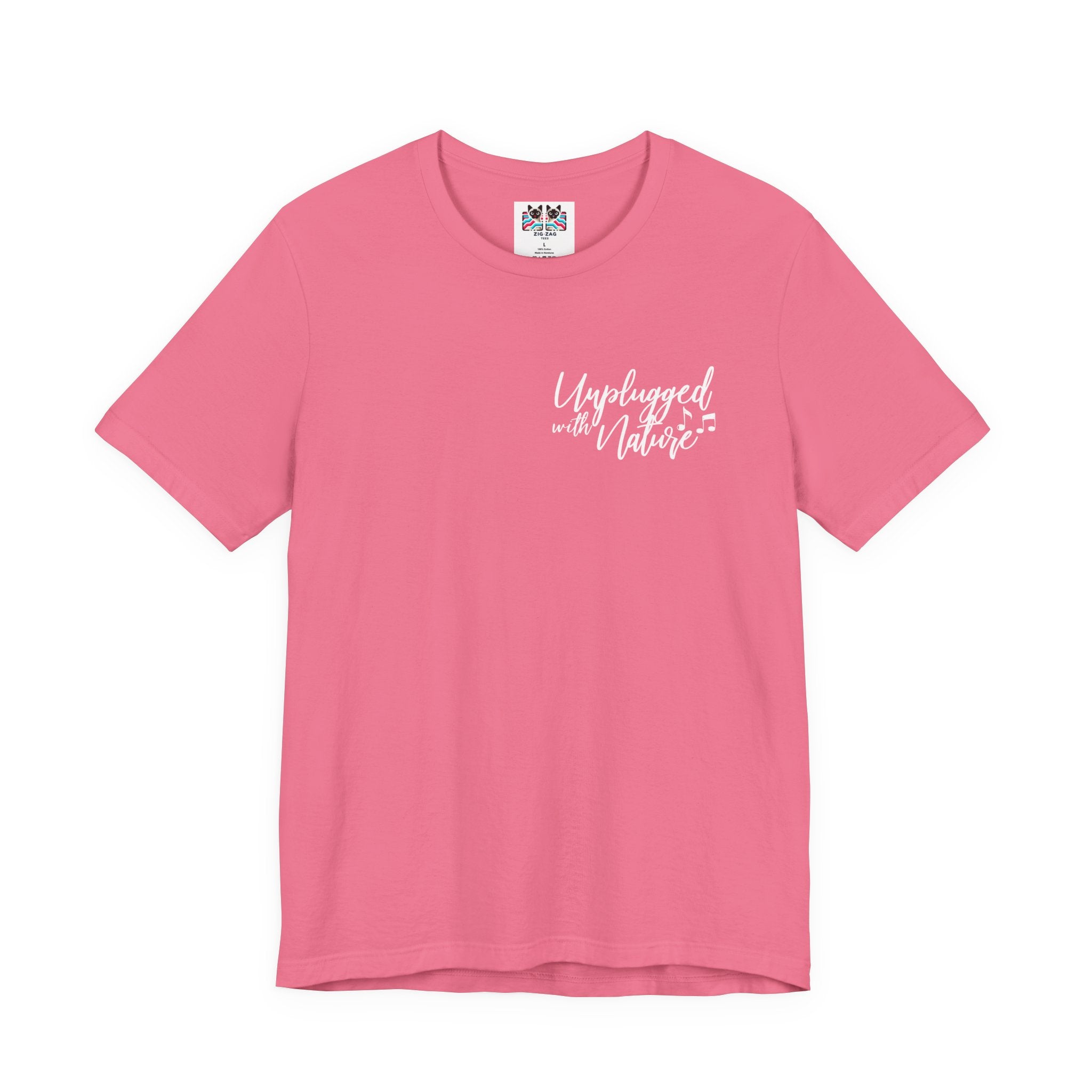 Unplugged With Nature Guitar Landscape T-Shirt