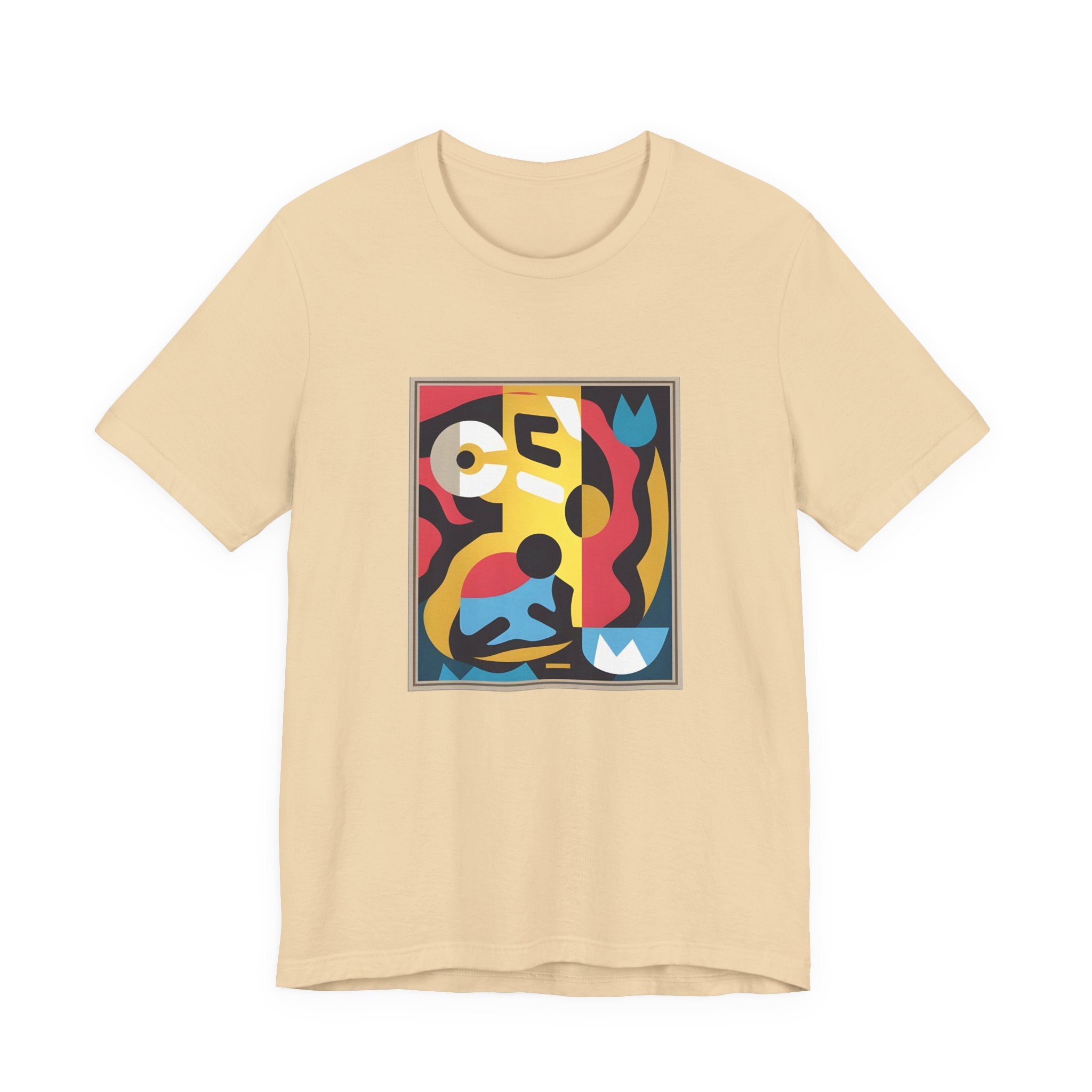 Modern Art Connoisseur Tshirt – Bold Abstract Graphic Design