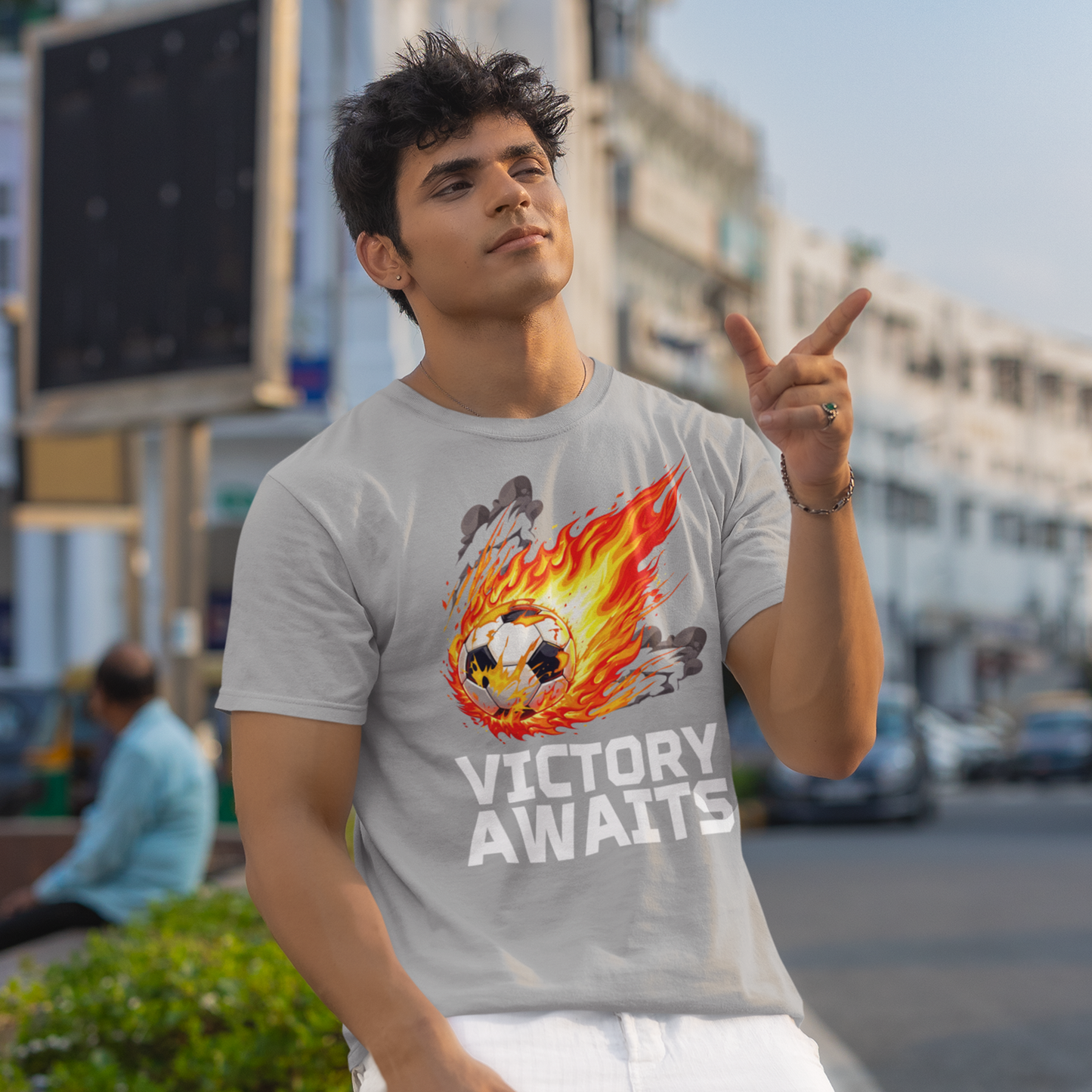 Flames of Victory Graphic Tee for Athletes Who Rise in the Heat, Burn Bright, and Play Every Game Like It’s the Final Showdown