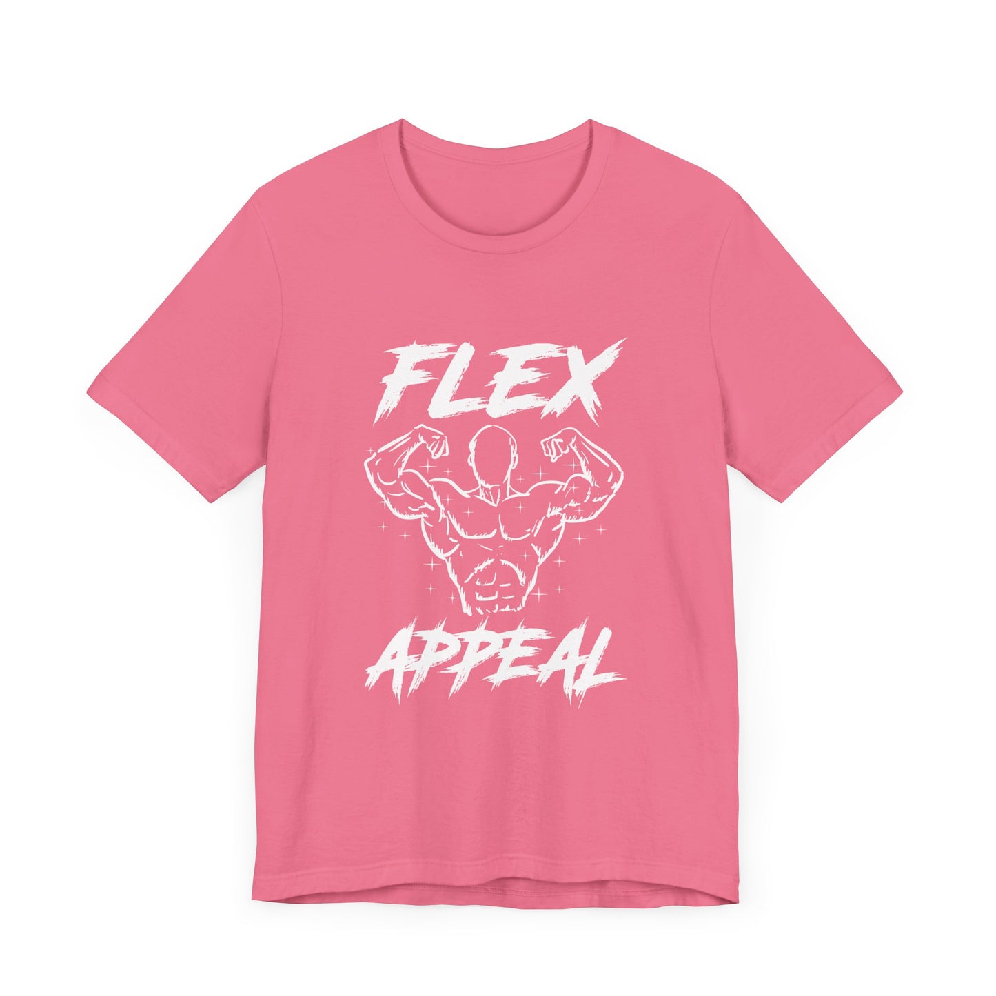 Flex Appeal Shirt, Bodybuilding Strength Tee, Muscle Gym Graphic T Shirt, Fitness Training Apparel, Lifting Workout Top