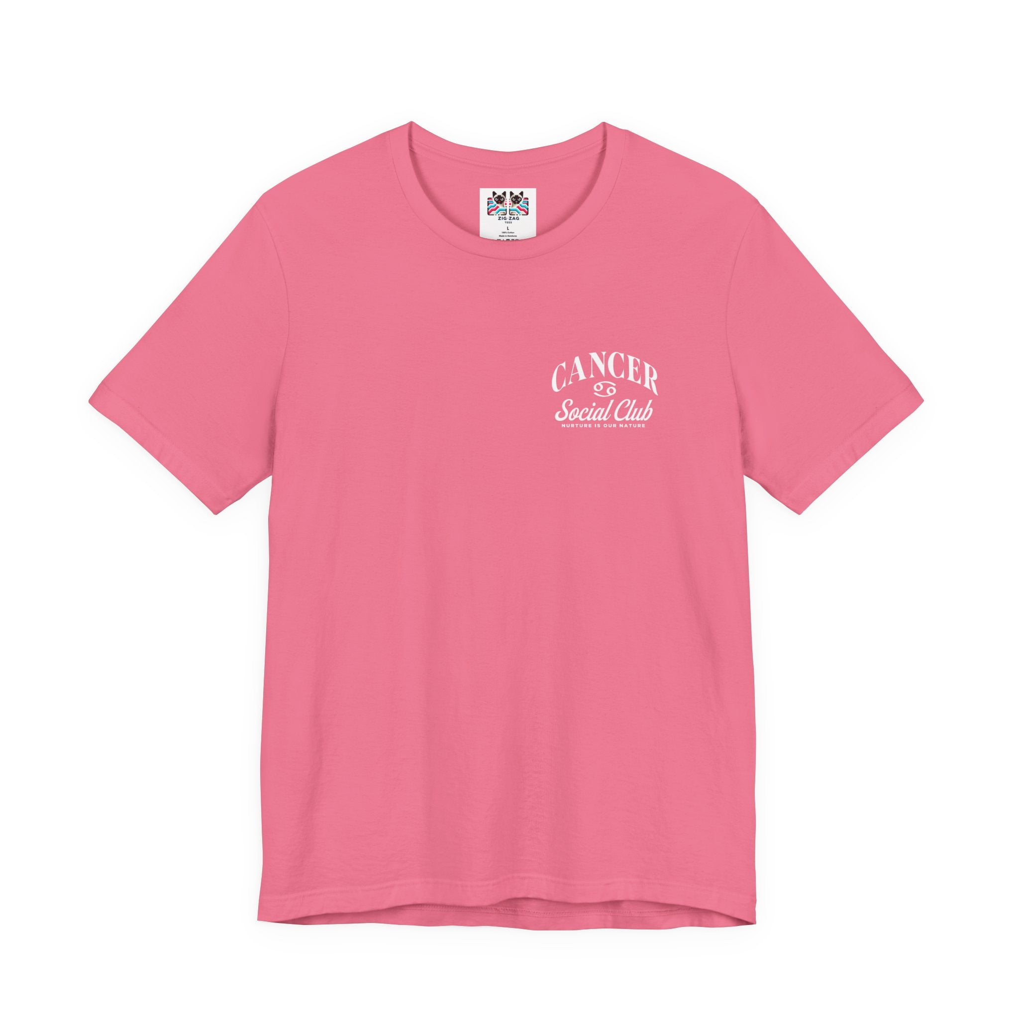 Cancer Social Club T-Shirt – Nurture Is Our Nature Zodiac Design