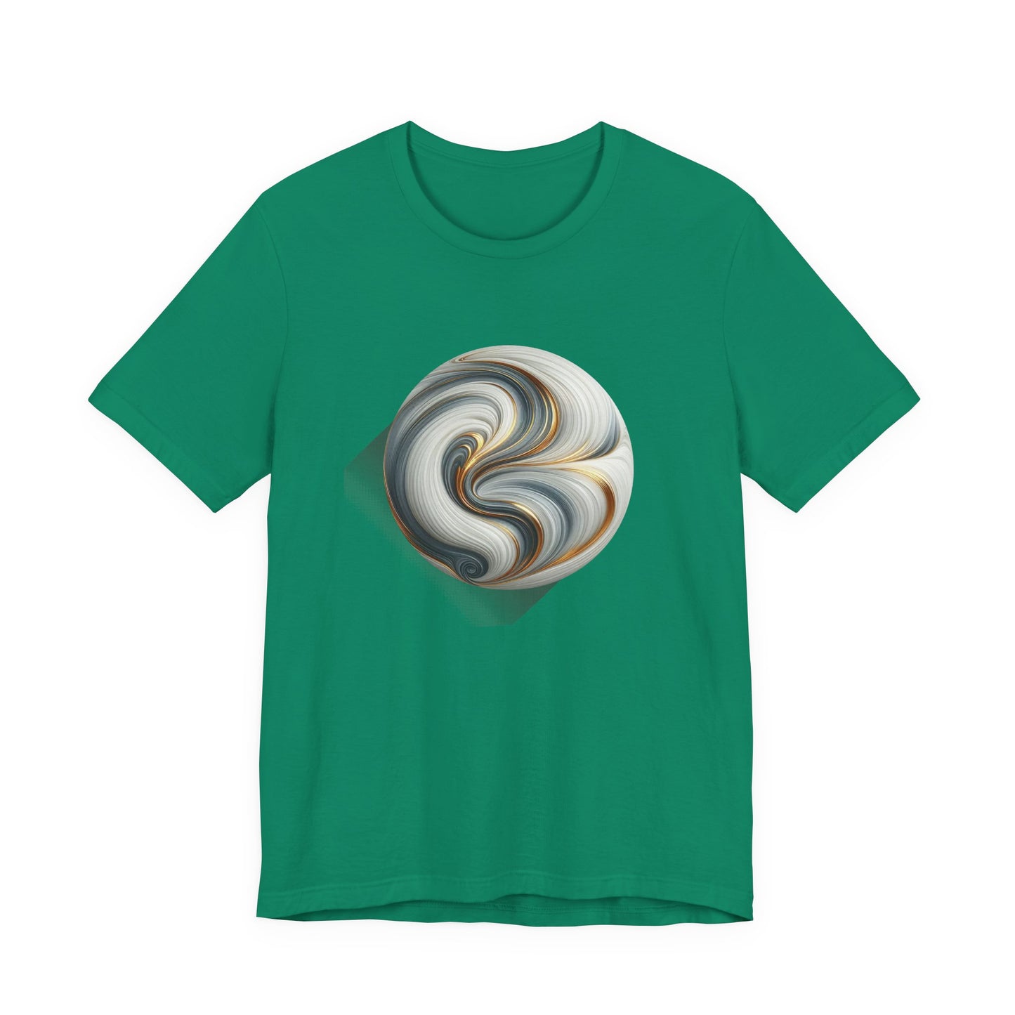 Liquid Marble – Flowing Marble Effect Abstract Graphic T-Shirt