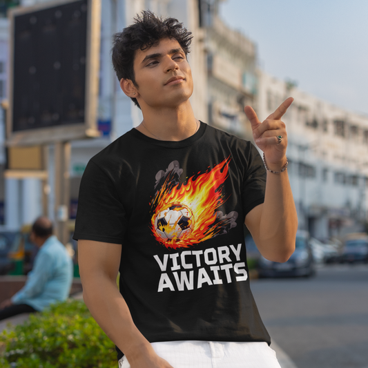 Flames of Victory Graphic Tee for Athletes Who Rise in the Heat, Burn Bright, and Play Every Game Like It’s the Final Showdown