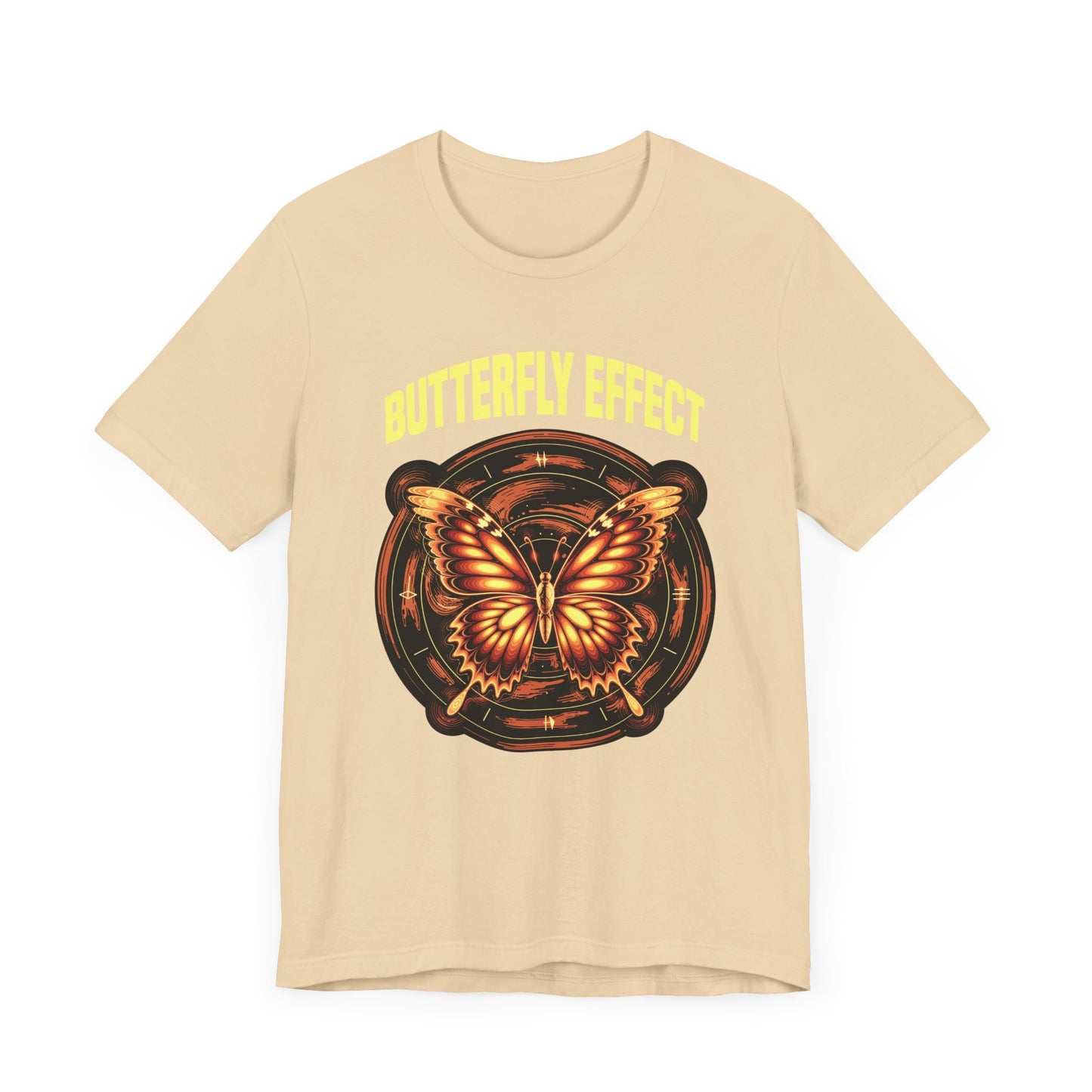 Warning Butterfly Effect Ahead Tee, Sci-Fi Chaos Shirt, Time Shift Graphic Tee, Multiverse Humor Top, Cause and Effect Gift