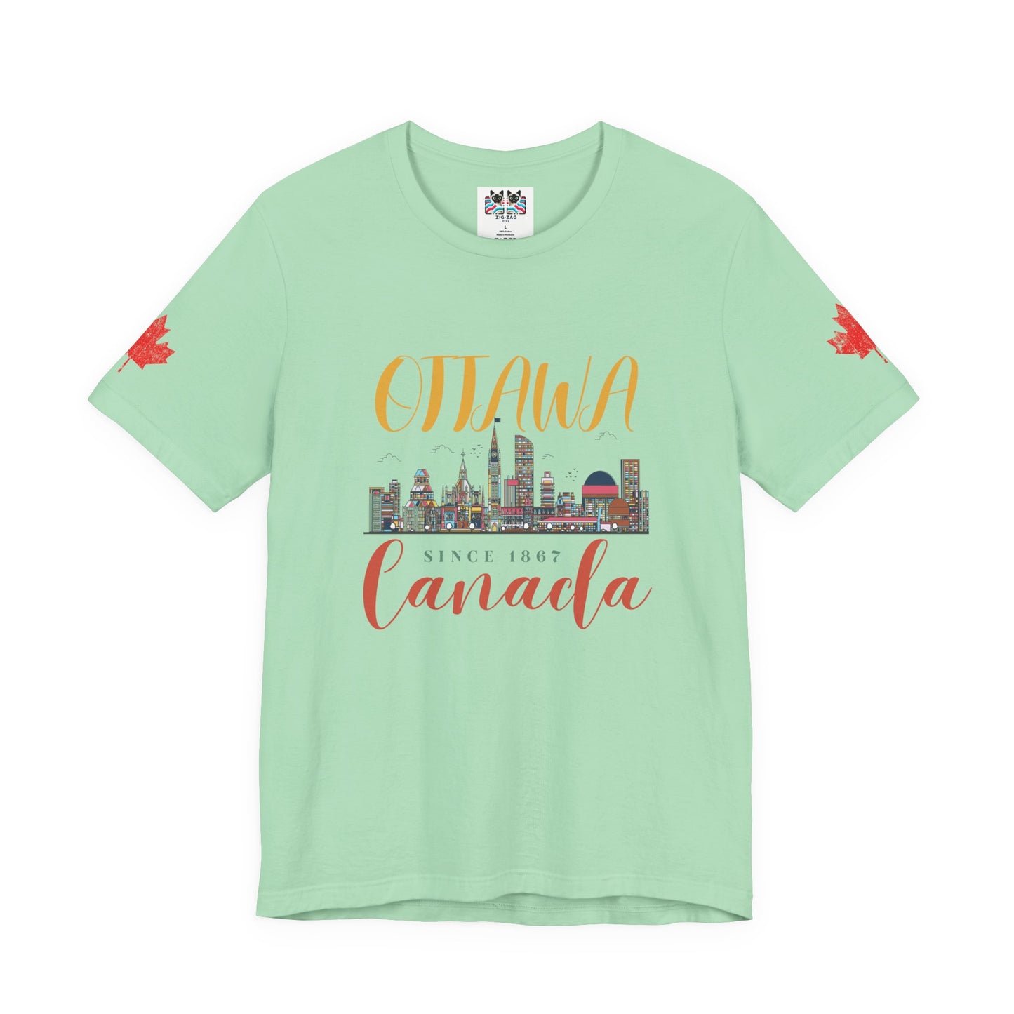 Ottawa Canada Skyline Since 1867 T-Shirt
