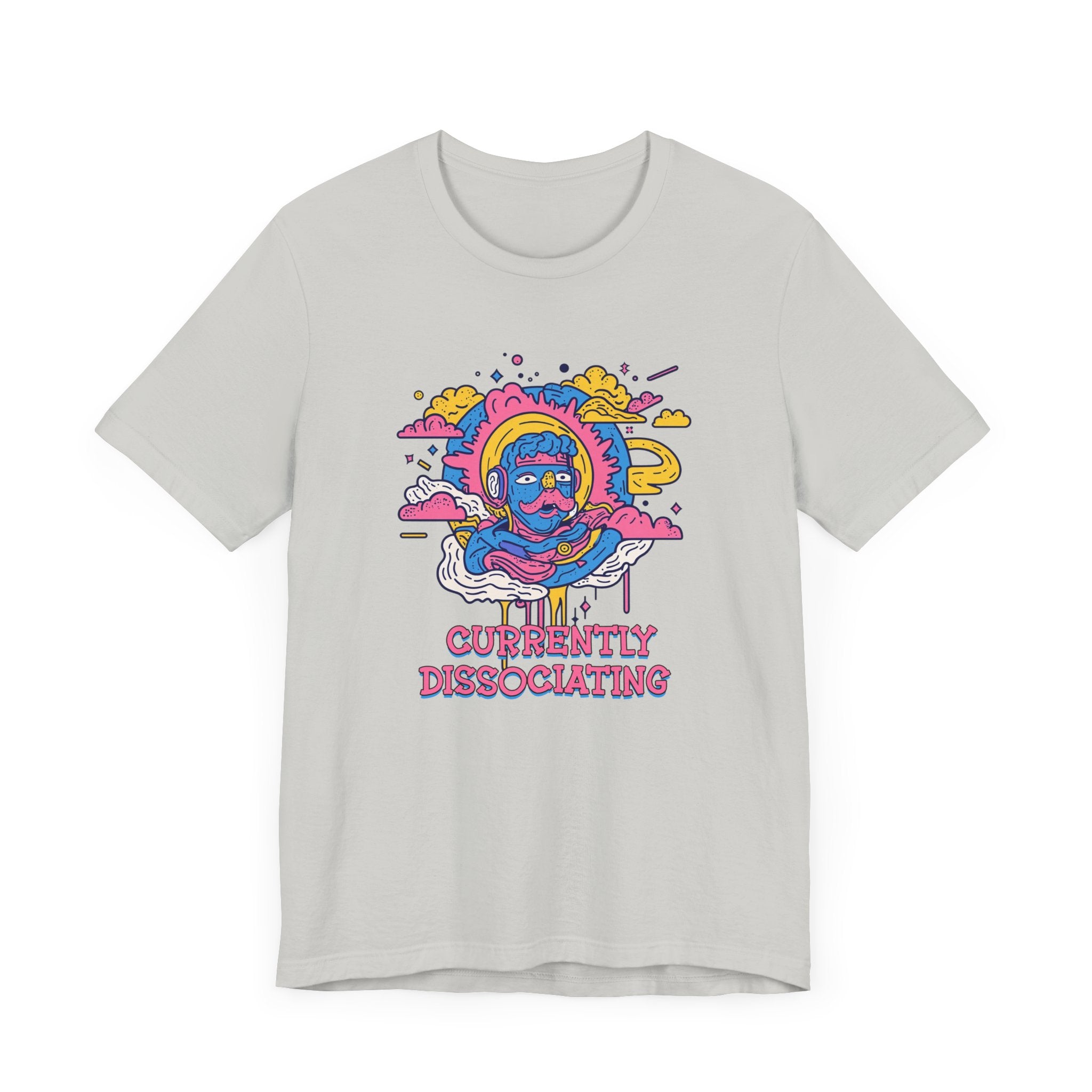 Currently Dissociating – Visually Detached from Reality or Oneself Graphic T-Shirt