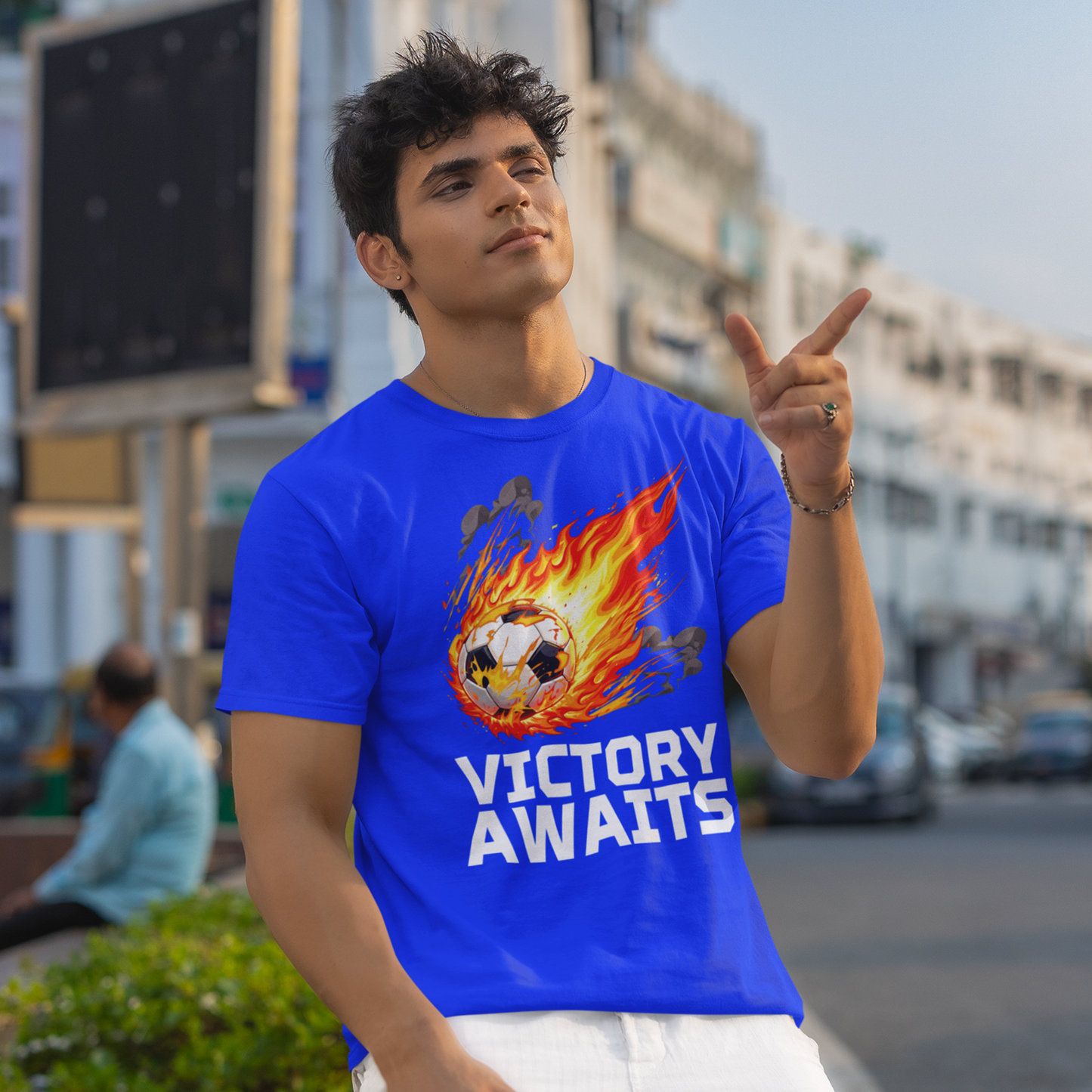 Flames of Victory Graphic Tee for Athletes Who Rise in the Heat, Burn Bright, and Play Every Game Like It’s the Final Showdown