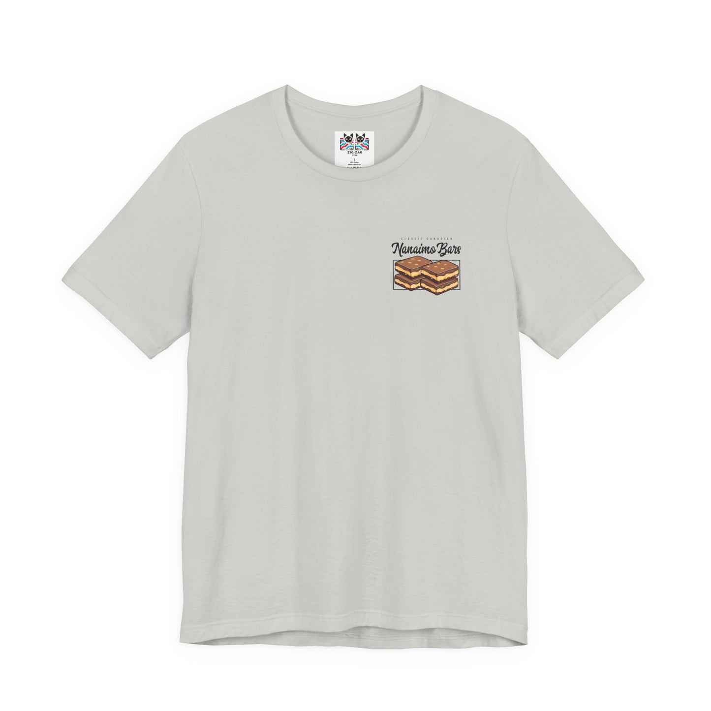 Classic Canadian Nanaimo Bars T-Shirt – Featuring Iconic Dessert & Ingredient Graphic