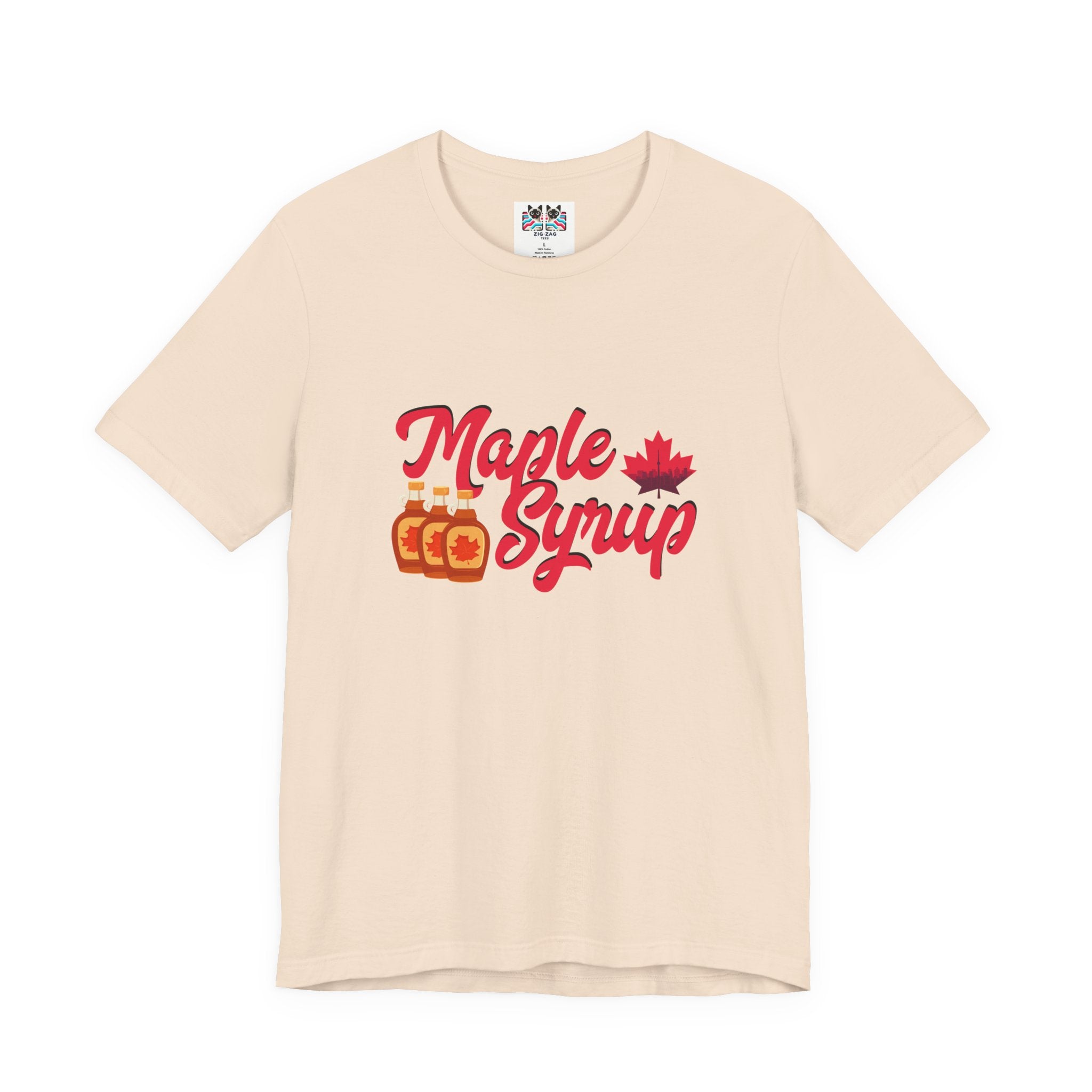 Maple Syrup Breakfast Lovers Tshirt – Waffles, Pancakes & Yogurt