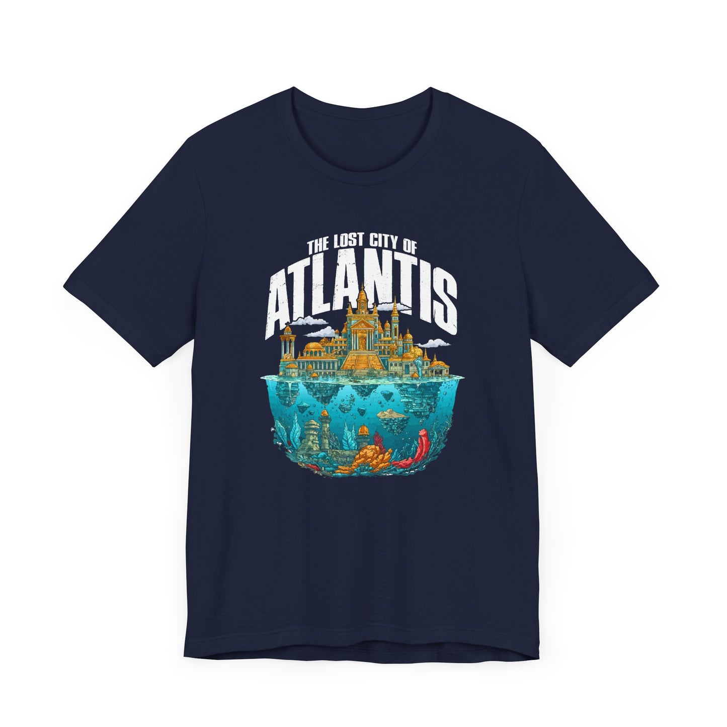Atlantis Found Tee, Lost Civilization Shirt, Ocean Mystery Graphic Tee, Ancient History Fan Top, Explorer Gift