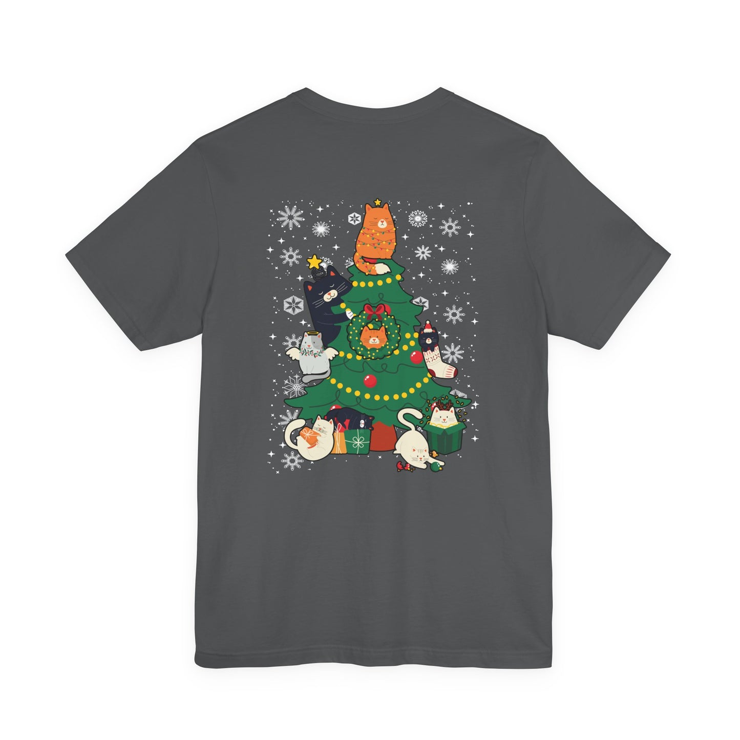 Christmas Cats Holiday Tree T-Shirt