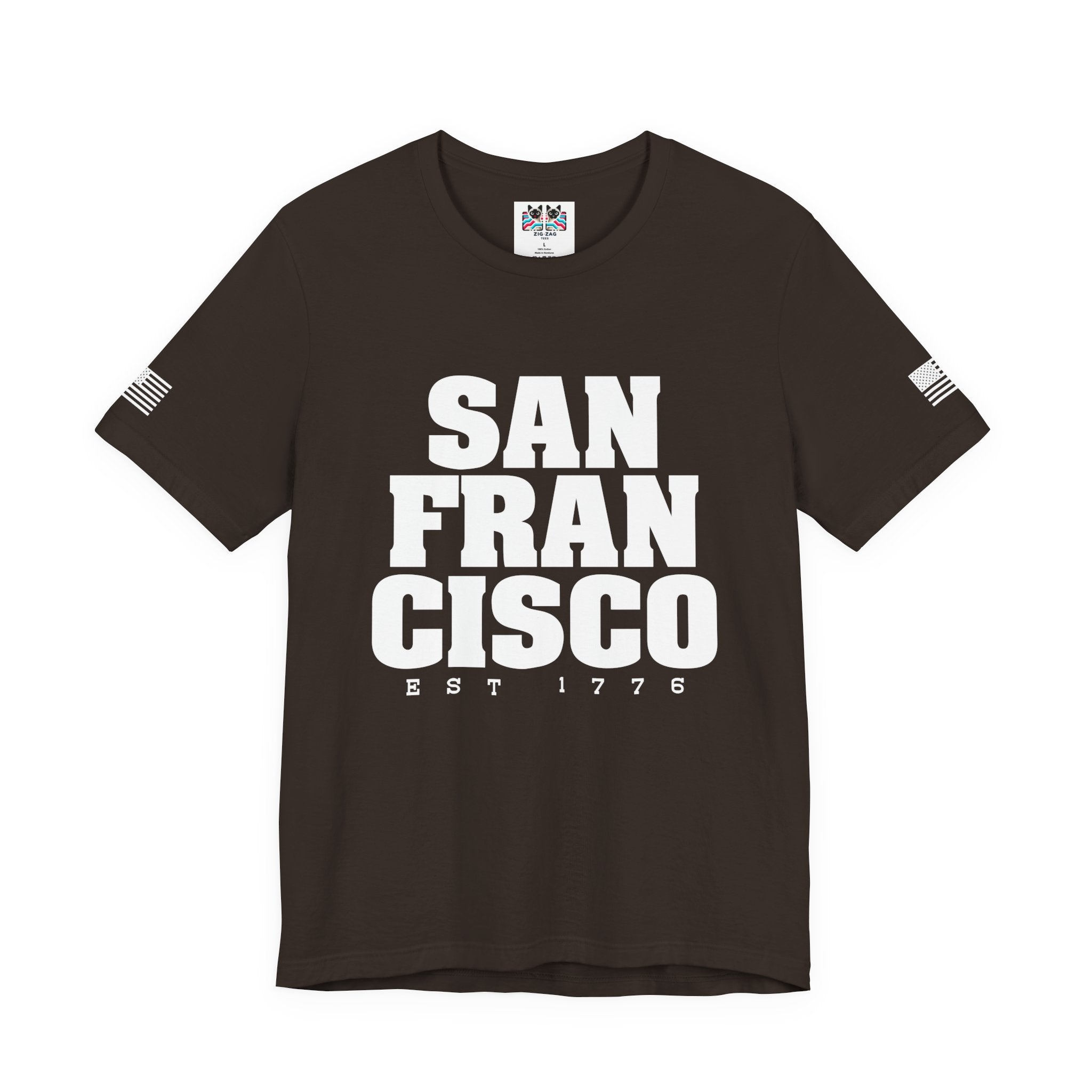 California Bay Area T-Shirt – Bold Varsity Style Graphic Tee