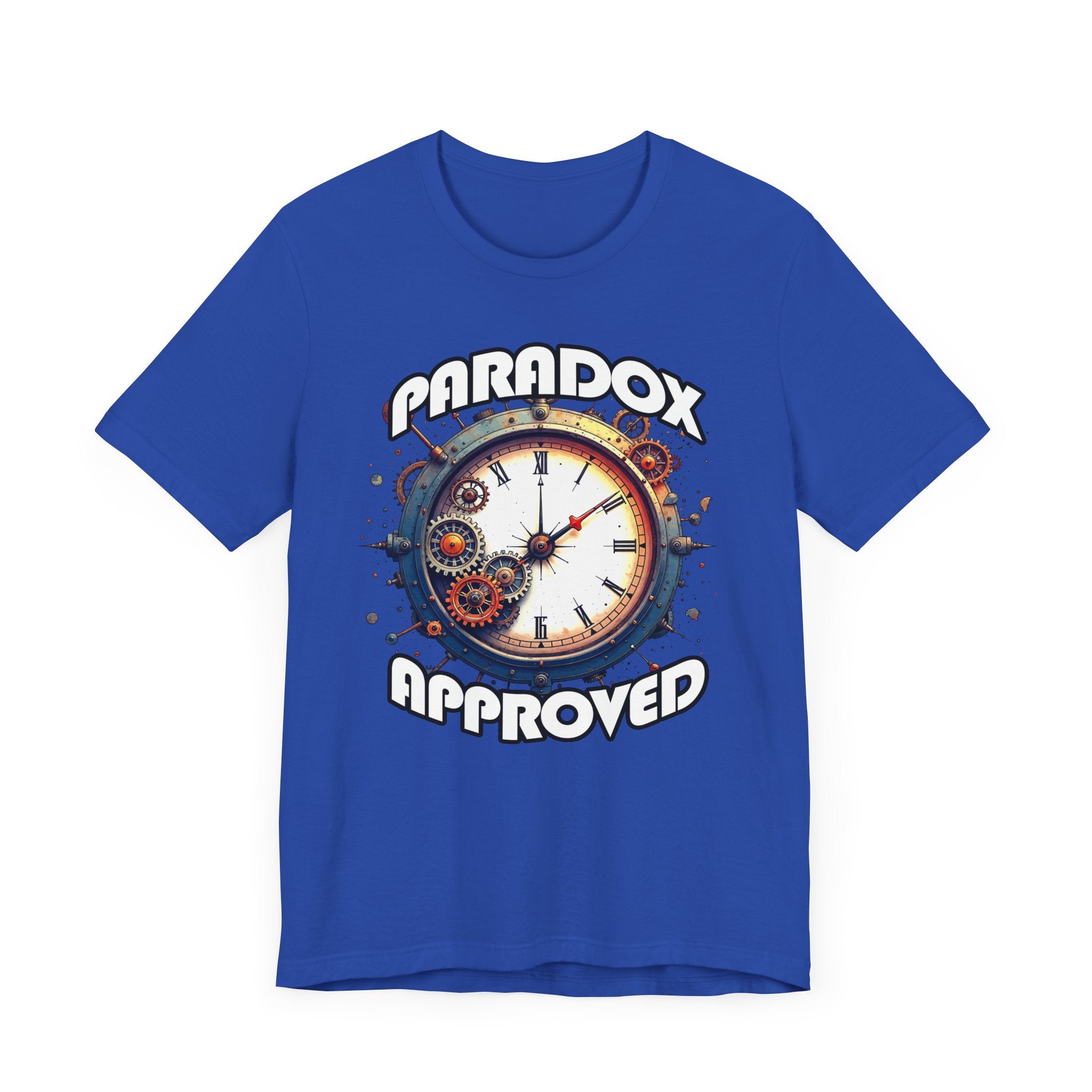 Paradox Approved Tee, Sci-Fi Logic Shirt, Time Travel Irony Tee, Time Theory Graphic Top, Timeline Twister Gift