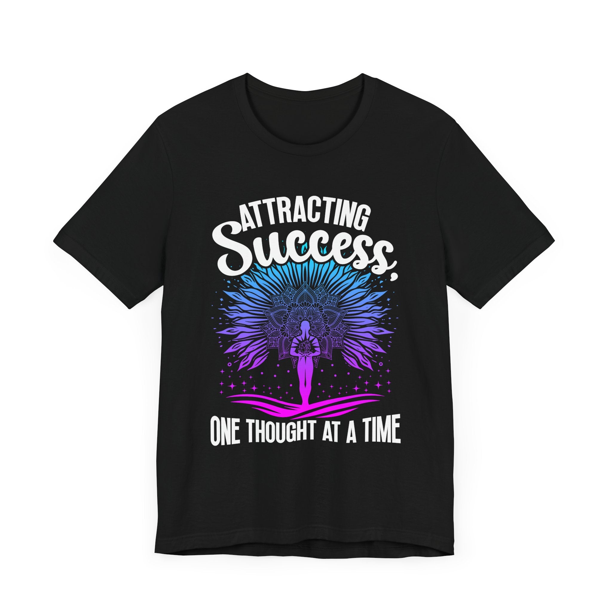 Stay Positive Manifest Abundance Shirt, Spiritual Glow Anime Tee, High Vibe Mindset T Shirt, Energetic Manifestation Apparel, Uplifting Graphic Top