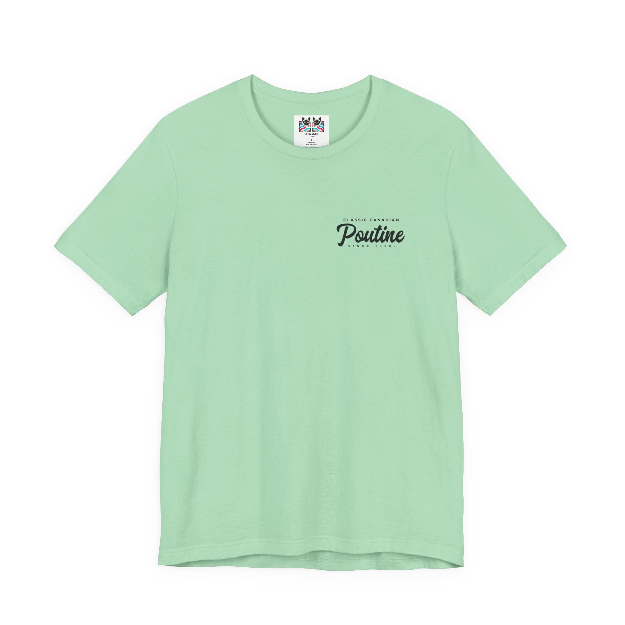 Classic Canadian Poutine T-Shirt – Featuring Traditional Ingredients & Origin Story