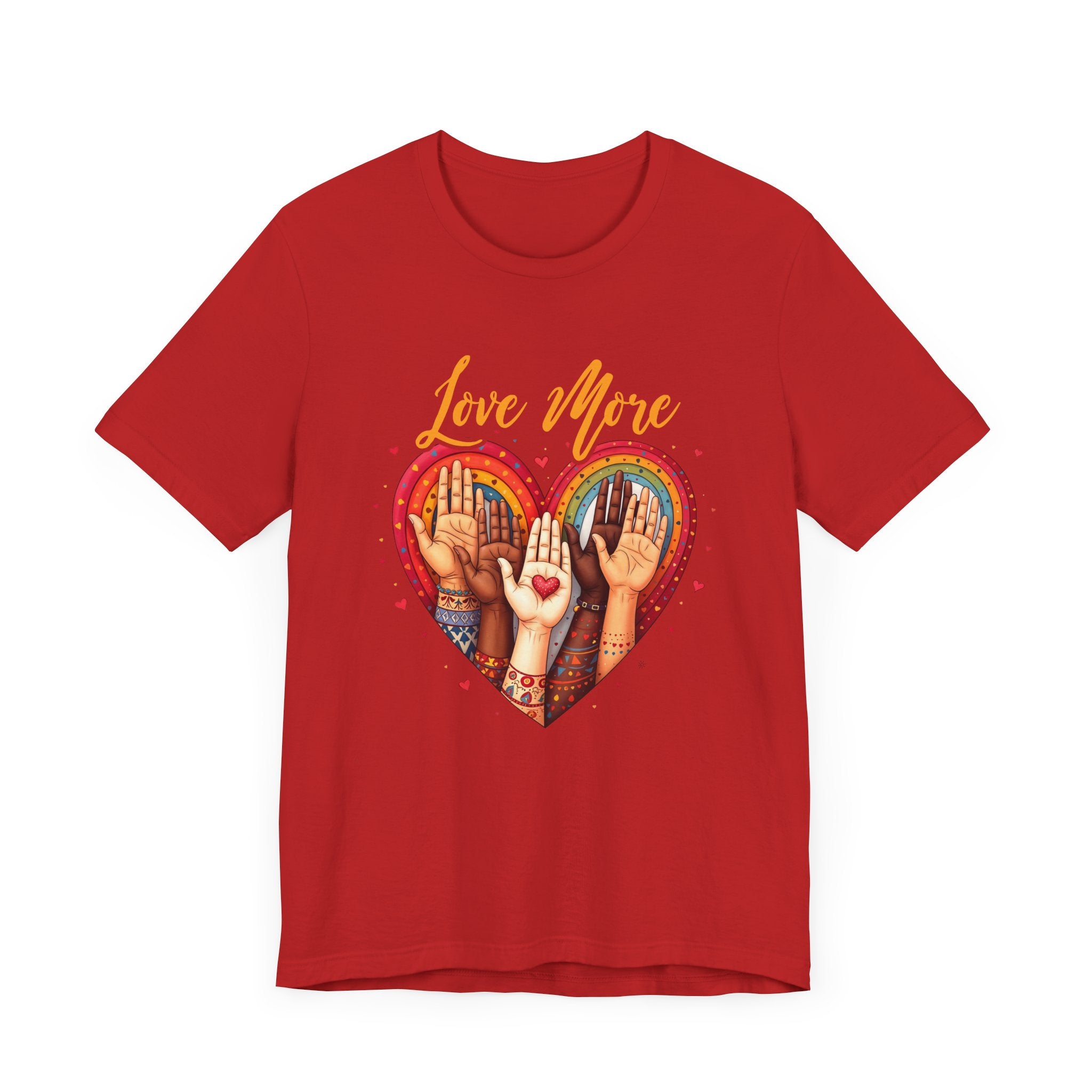 More Love Less Labels Shirt Equality Awareness Graphic Tee Encouraging Acceptance and Identity Beyond Boxes for All People Everywhere