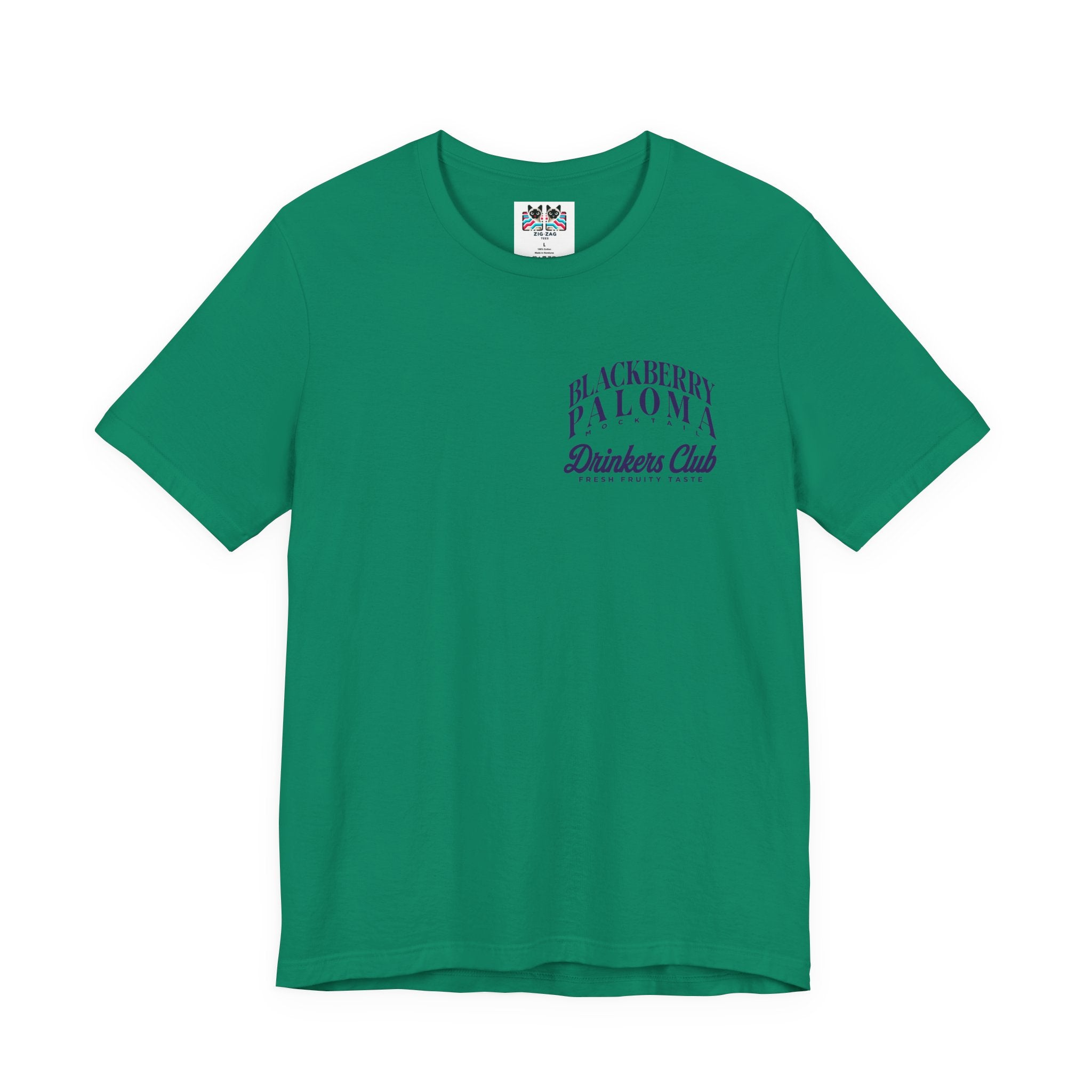 Blackberry Paloma Mocktail Drinkers Club Tshirt – Fresh Fruity Taste