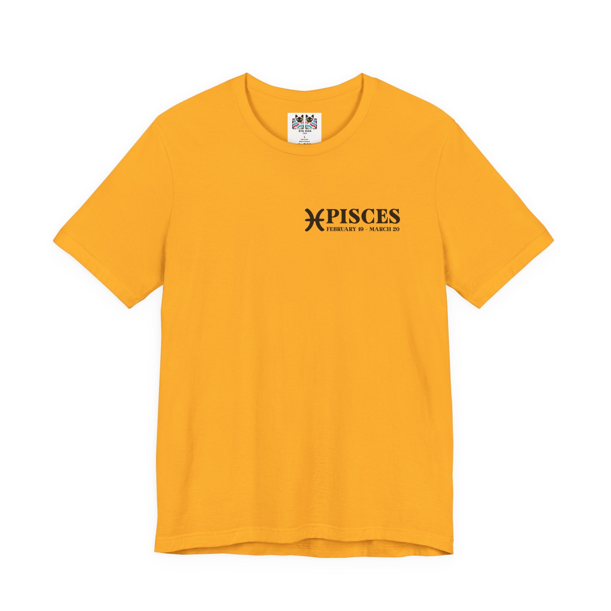Pisces Zodiac T-Shirt – One Is All and All Is Love Water Element