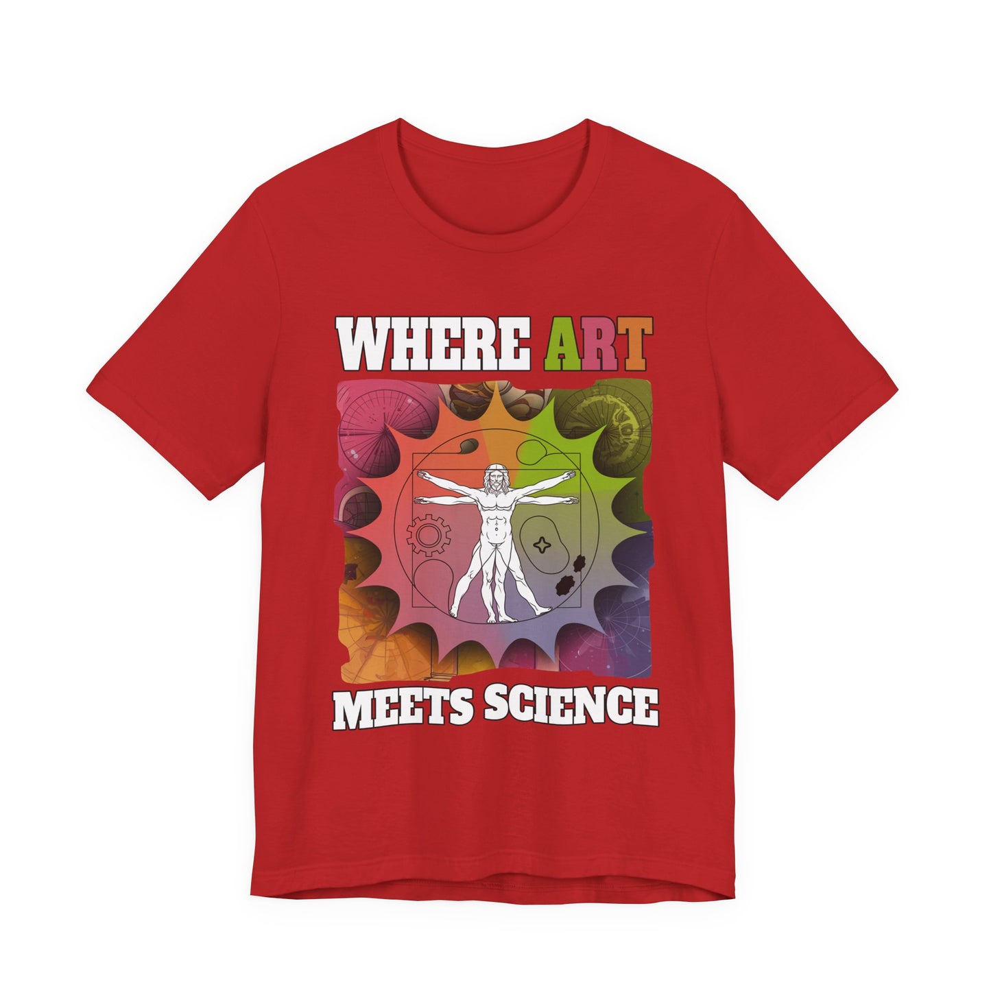 Where Art Meets Science Tshirt – The Renaissance Changed Everything Graphic