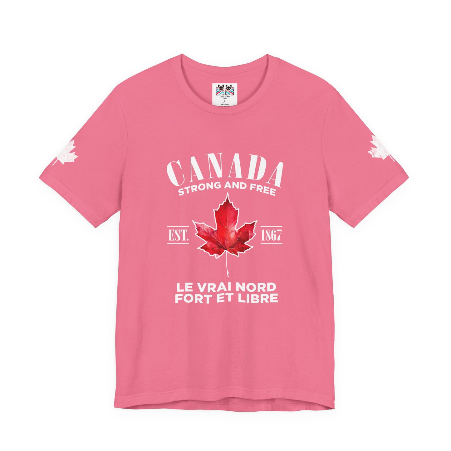 Canada Strong and Free True Maple Heritage T-Shirt