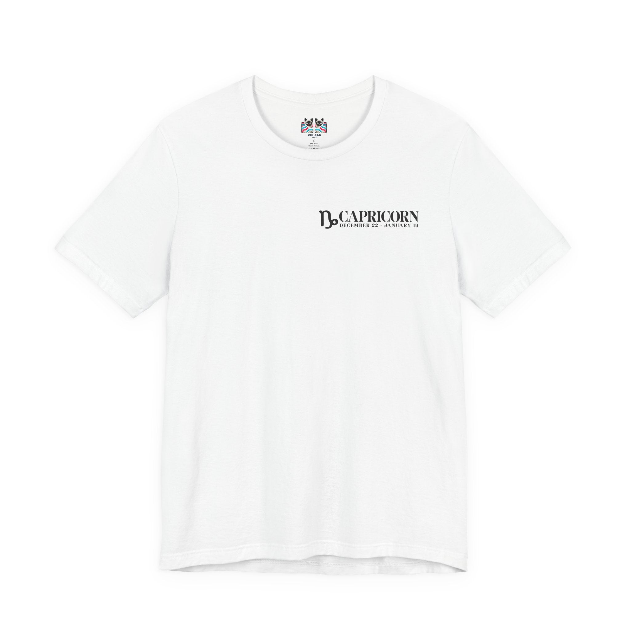Capricorn Zodiac T-Shirt – Sturdy, Strong and Always Moving Forward Earth Element