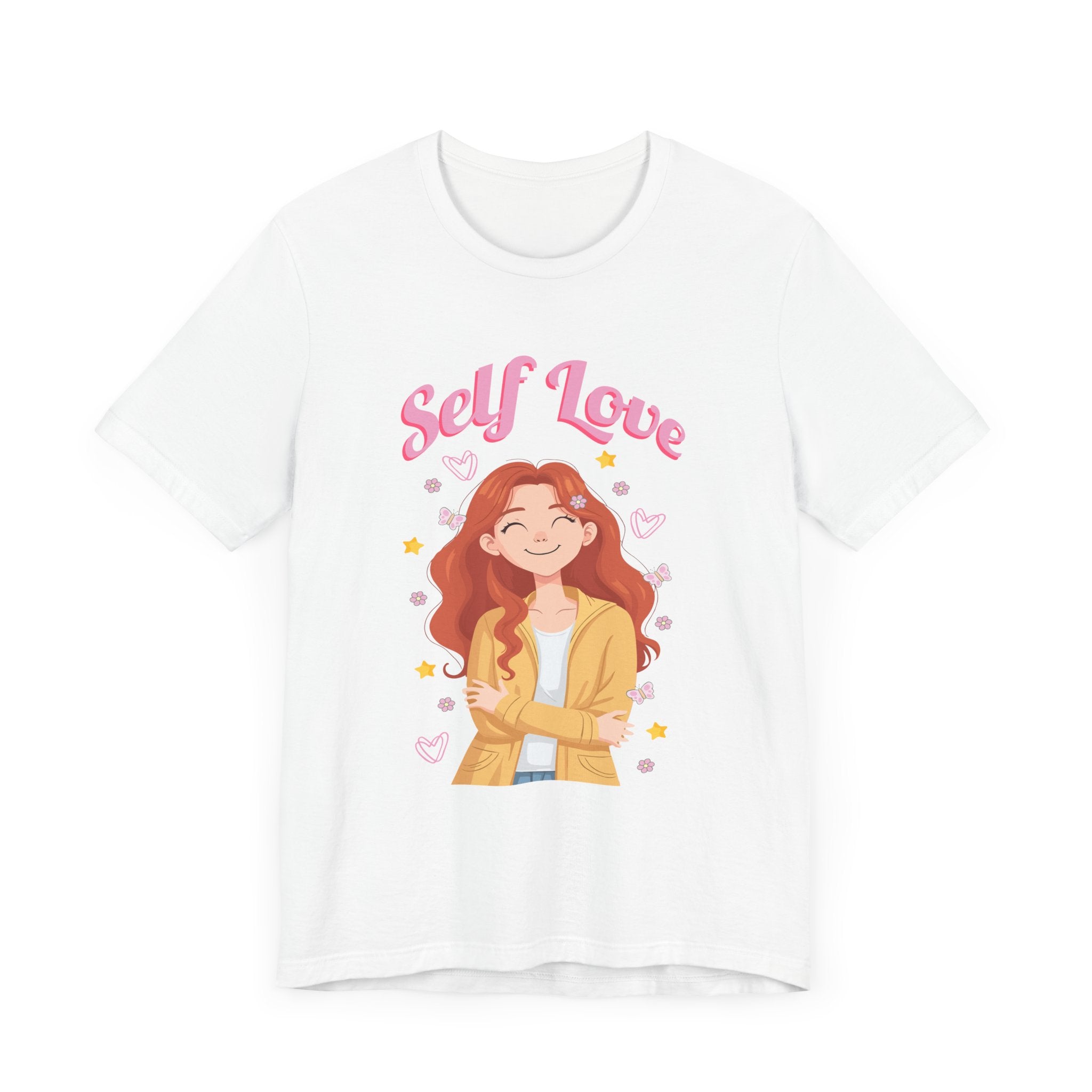 Self Love Official Graphic Statement Tee for Mindful Souls, Inner Peace Seekers, and Confidence Builders Who Radiate Self Respect