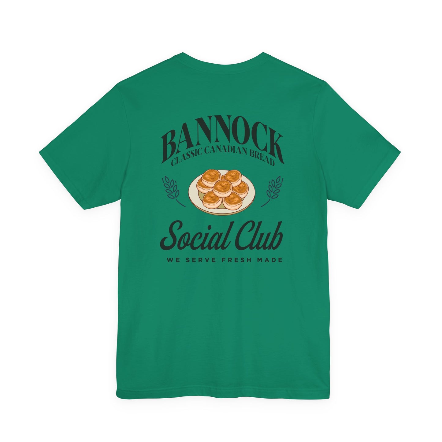 Bannock Classic Canadian Bread T-Shirt – Featuring Traditional Bread Graphic