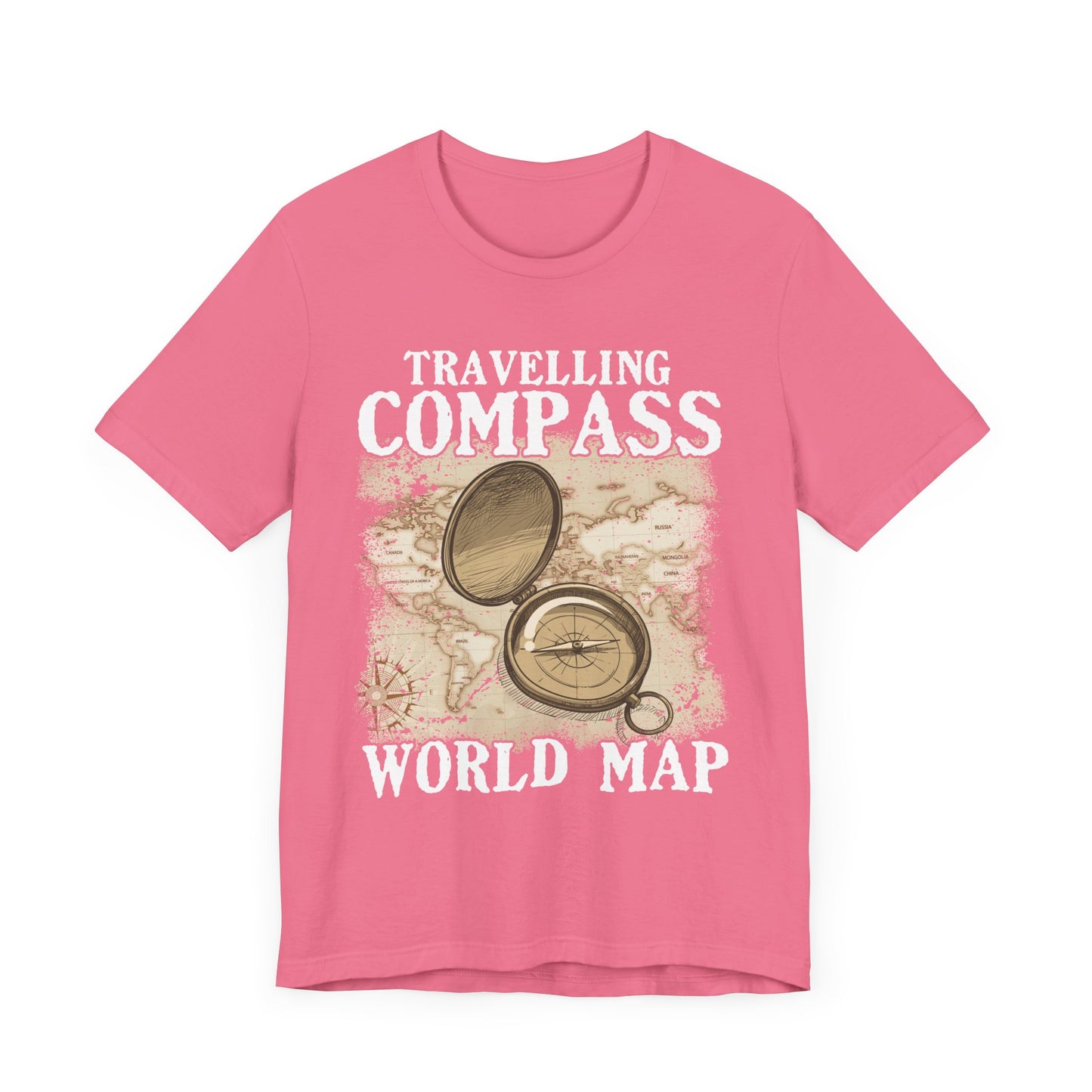 Traveling Compass - Adventure & Wanderlust T-Shirt