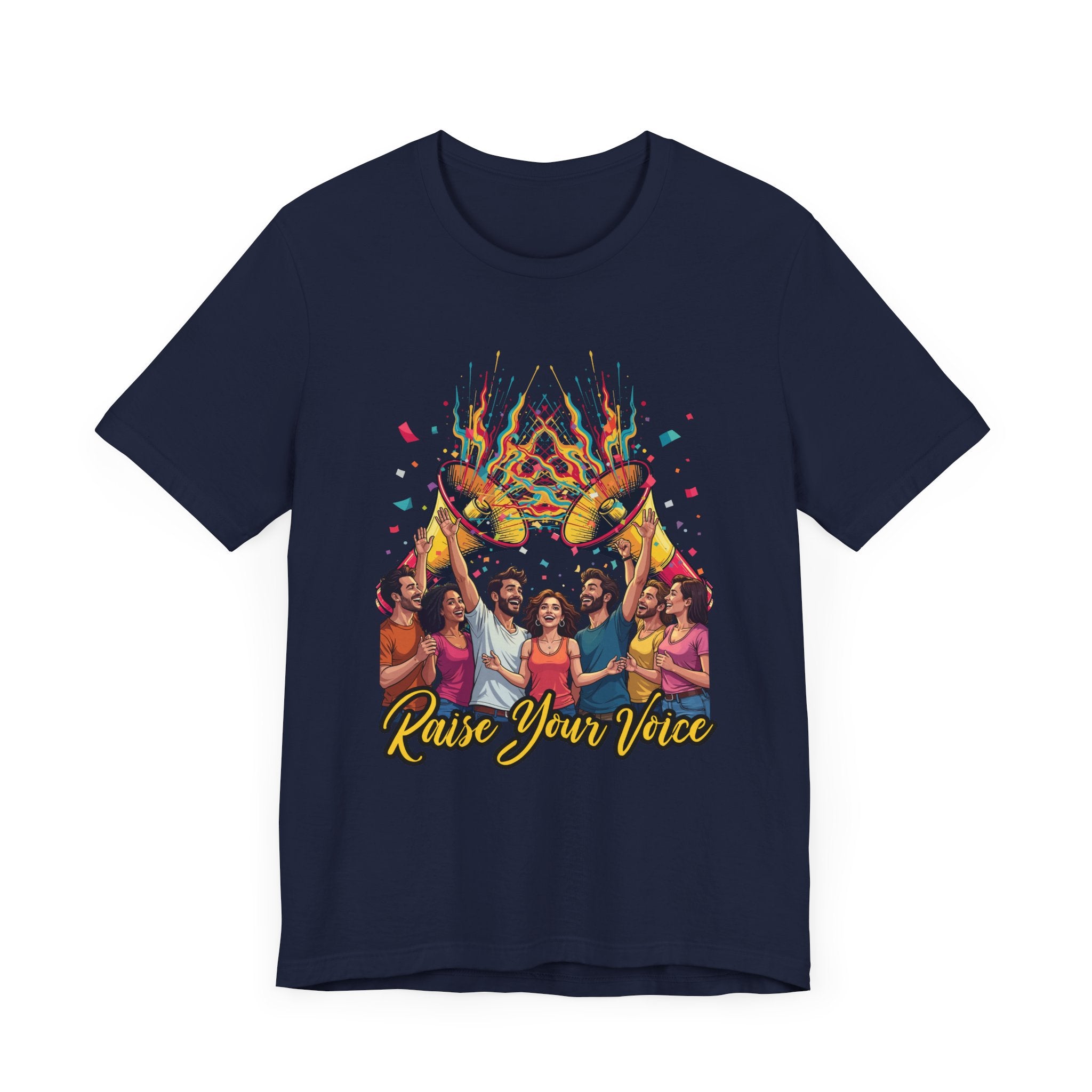 Raise Your Voice Shirt Speak Up Graphic Tee for Advocates Activists and Change Seekers Who Believe in Power Through Action and Awareness