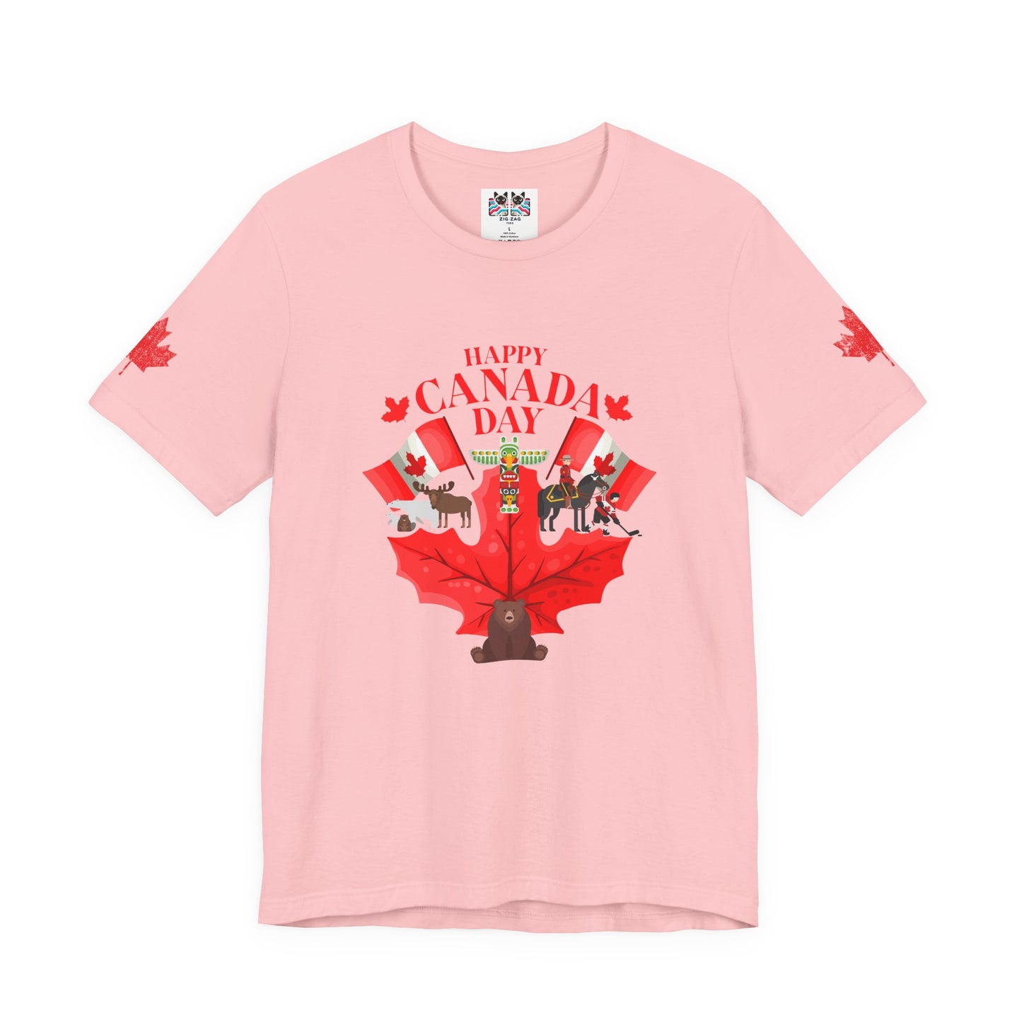 Happy Canada Day Maple Celebration T-Shirt