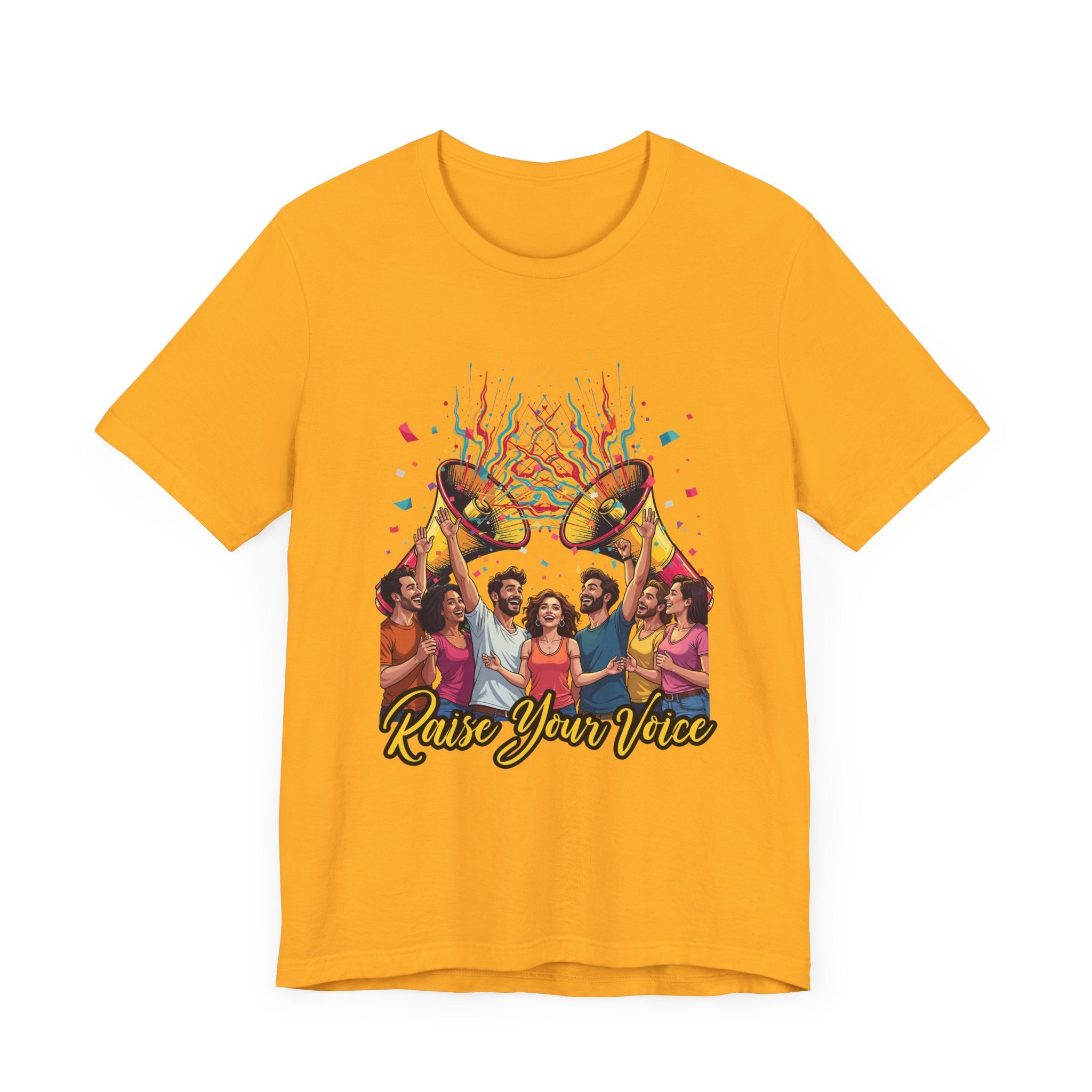 Raise Your Voice Shirt Speak Up Graphic Tee for Advocates Activists and Change Seekers Who Believe in Power Through Action and Awareness