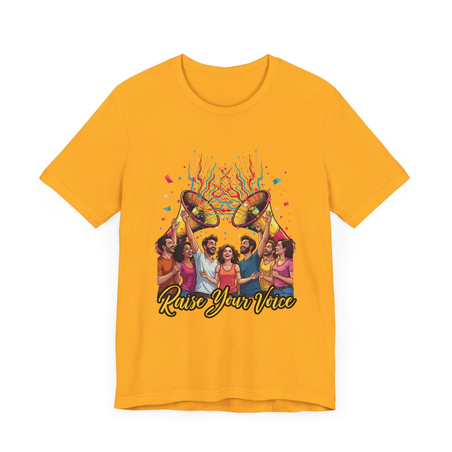 Raise Your Voice Shirt Speak Up Graphic Tee for Advocates Activists and Change Seekers Who Believe in Power Through Action and Awareness