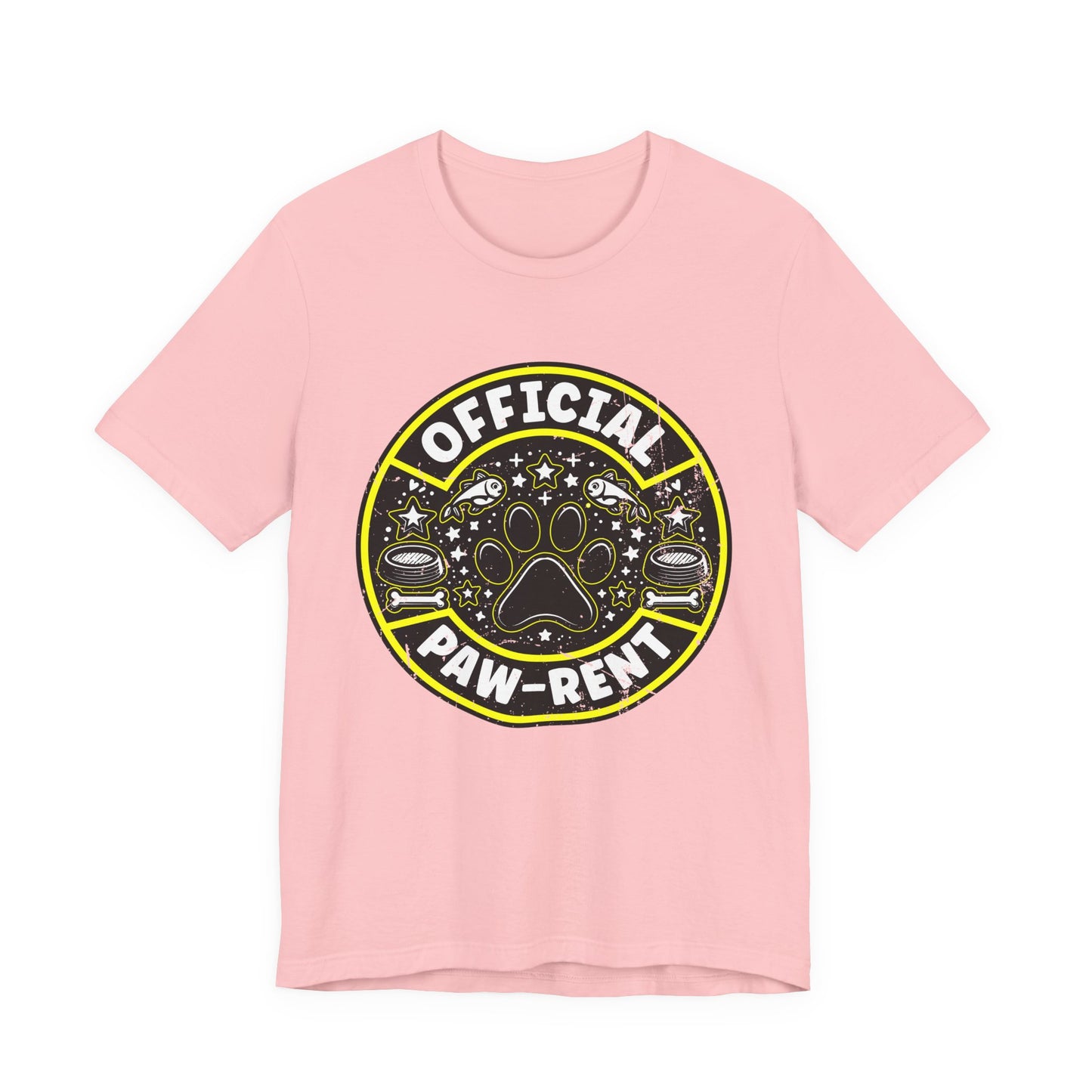 Official Paw-rent Pet Parent Funny Cat Dog Lover T-Shirt