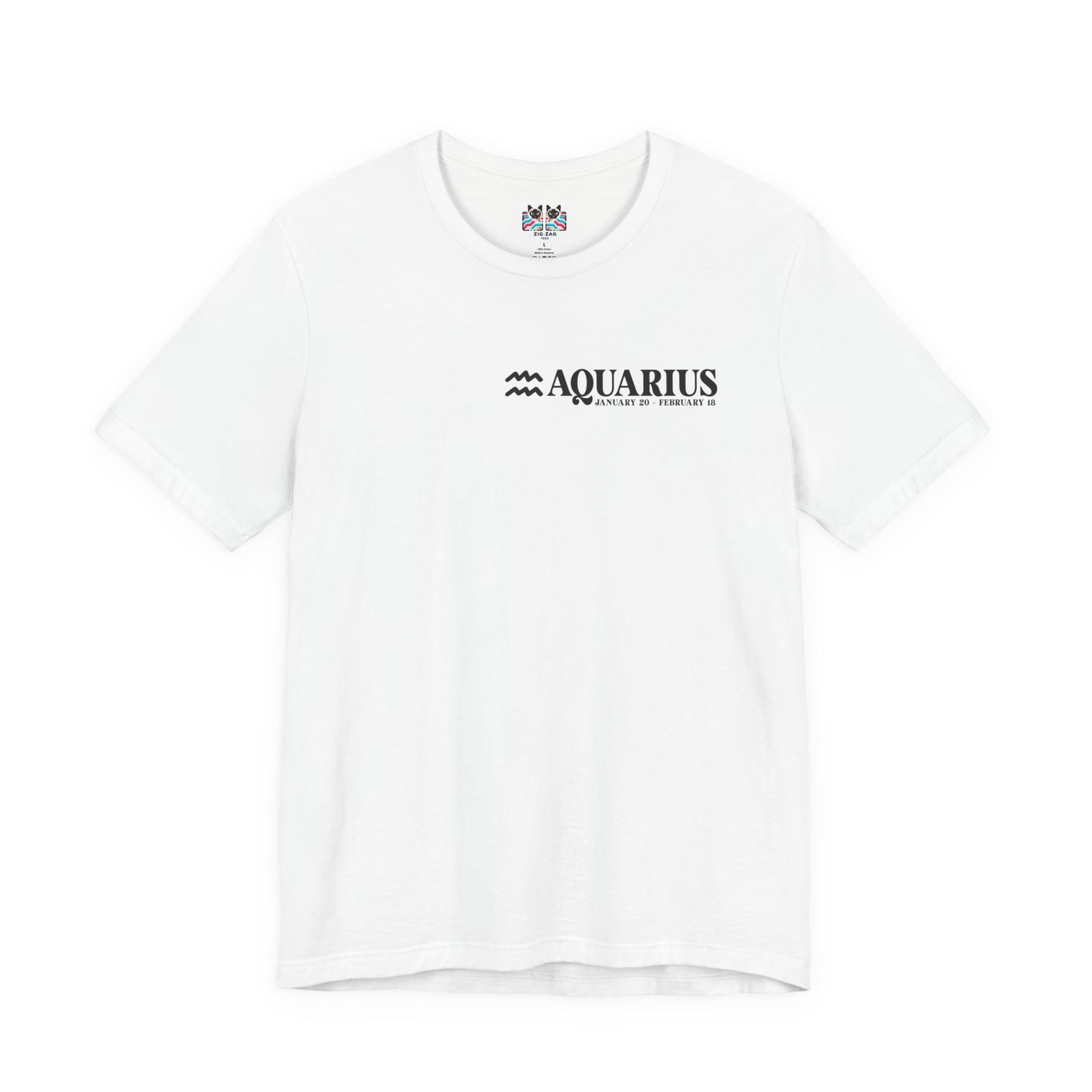 Aquarius Zodiac T-Shirt – Be the Change Air Element