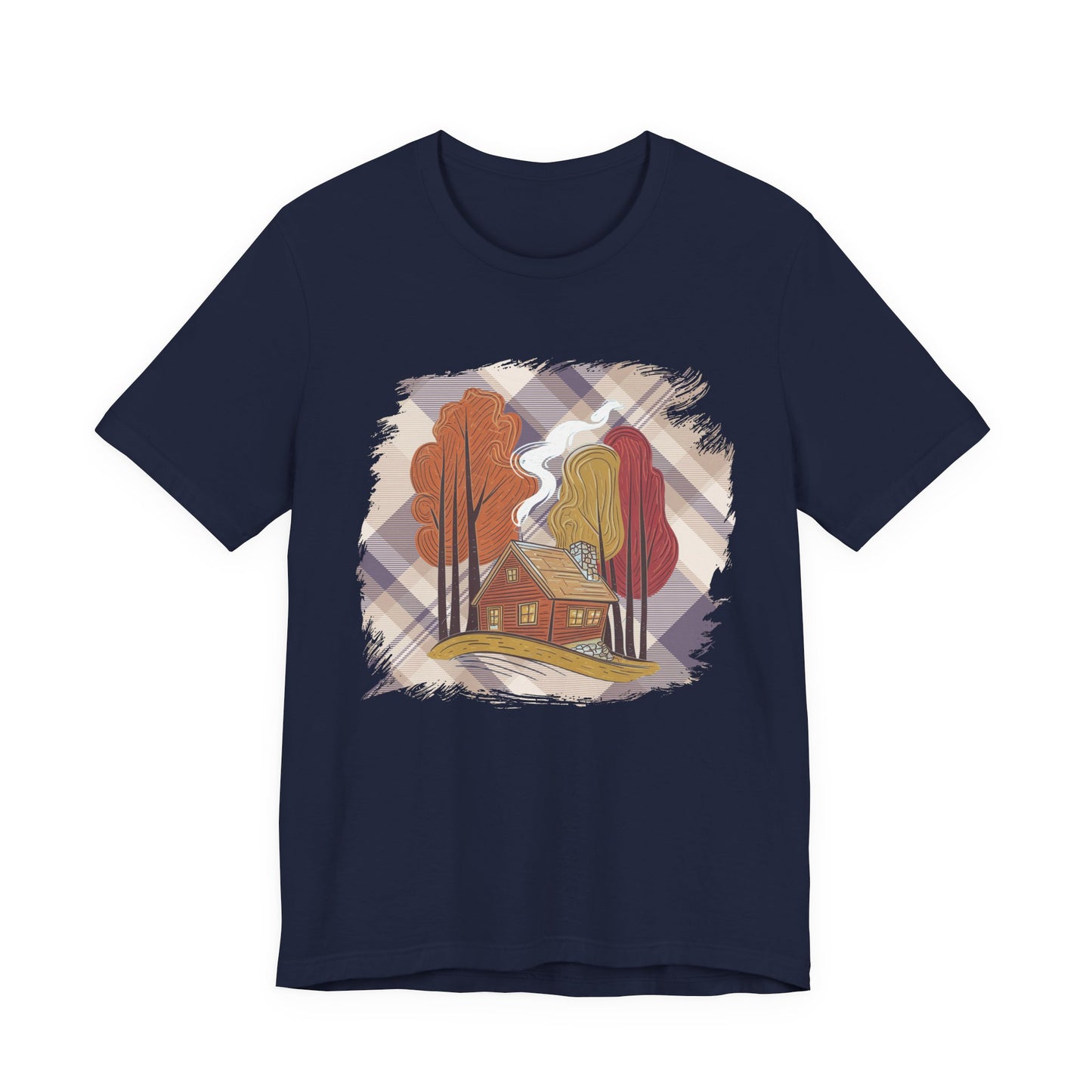 Flannels, Fires & Fall – Cozy Autumn Vibes Graphic T-Shirt